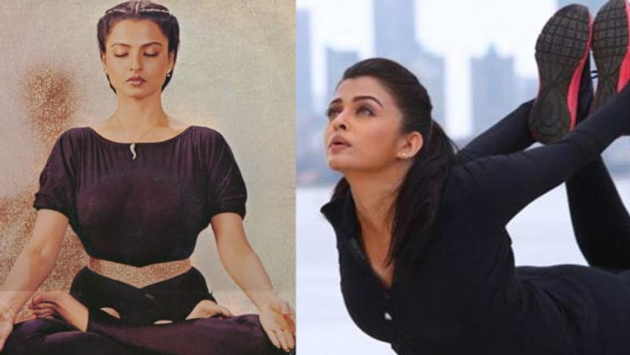 <p>ಬಾಲಿವುಡ್ನ ಎವರ್ಗ್ರೀನ್ ನಟಿ ರೇಖಾ 65ನೇ ವಯಸ್ಸಿನಲ್ಲೂ ಫಿಟ್ . ಇದರ ಹಿಂದಿನ ರಹಸ್ಯವೆಂದರೆ ಯೋಗಾಭ್ಯಾಸ, ತುಂಬಾ ವರ್ಷಗಳಿಂದ ನಿರಂತರವಾಗಿ ಯೋಗಾಭ್ಯಾಸ ಮಾಡುತ್ತಿದ್ದಾರೆ. ಐಶ್ವರ್ಯಾ ರೈ ಬಚ್ಚನ್ ಕೂಡ ಯೋಗಾಭ್ಯಾಸ ಮಾಡುವ ಮೂಲಕ ತನ್ನ ದೇಹವನ್ನು ಟೋನ್ ಹಾಗೂ ಪರ್ಫೆಕ್ಟ್ ಆಗಿಸಿಕೊಂಡಿದ್ದಾರೆ.</p> <p>ಬಾಲಿವುಡ್ನ ಎವರ್ಗ್ರೀನ್ ನಟಿ ರೇಖಾ 65ನೇ ವಯಸ್ಸಿನಲ್ಲೂ ಫಿಟ್ . ಇದರ ಹಿಂದಿನ ರಹಸ್ಯವೆಂದರೆ ಯೋಗಾಭ್ಯಾಸ, ತುಂಬಾ ವರ್ಷಗಳಿಂದ ನಿರಂತರವಾಗಿ ಯೋಗಾಭ್ಯಾಸ ಮಾಡುತ್ತಿದ್ದಾರೆ. ಐಶ್ವರ್ಯಾ ರೈ ಬಚ್ಚನ್ ಕೂಡ ಯೋಗಾಭ್ಯಾಸ ಮಾಡುವ ಮೂಲಕ ತನ್ನ ದೇಹವನ್ನು ಟೋನ್ ಹಾಗೂ ಪರ್ಫೆಕ್ಟ್ ಆಗಿಸಿಕೊಂಡಿದ್ದಾರೆ.</p>