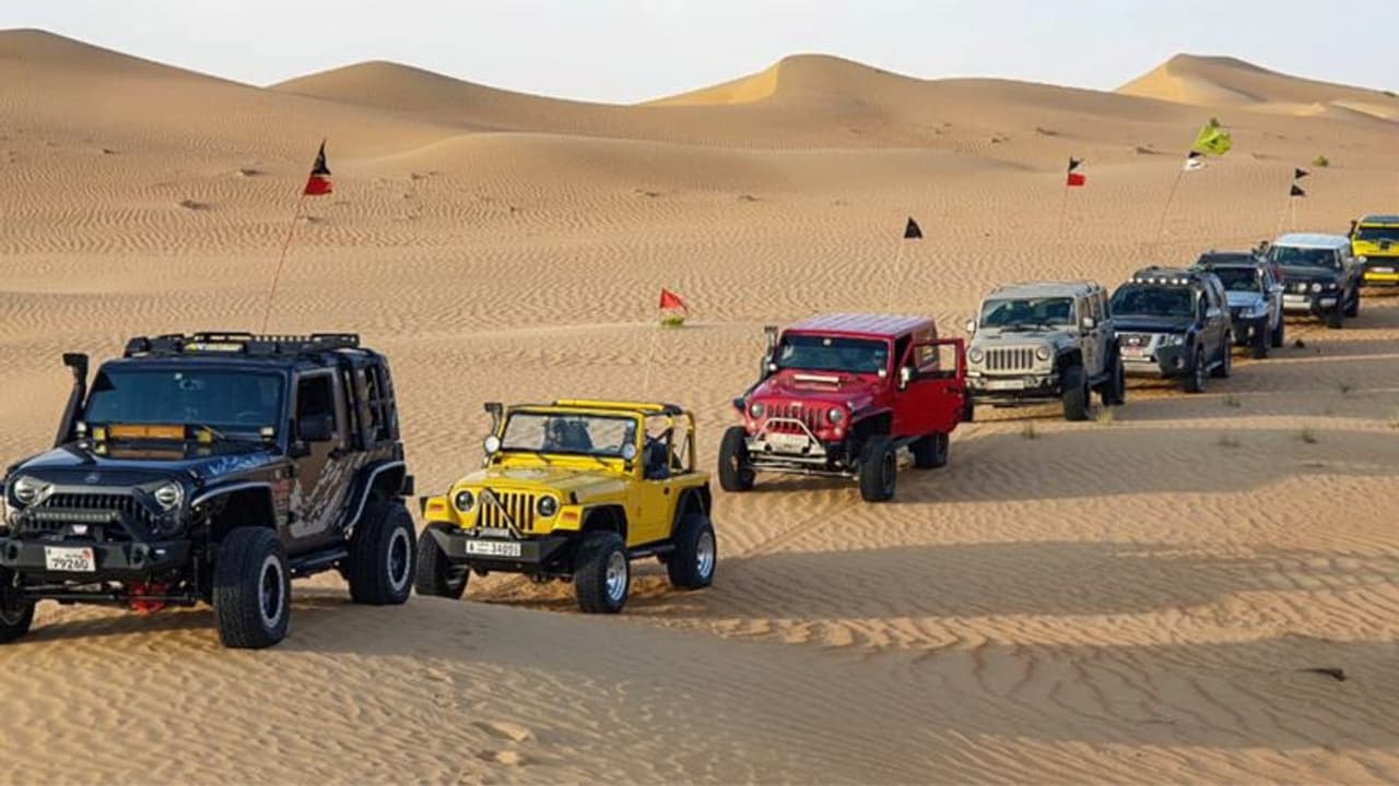 <p>ഓഫ് റോഡേഴ്സ് ഗ്രൂപ്പ് നടത്തിയ ജിപിഎസ് ചലഞ്ച് ഇവന്‍റില്‍ യുഎഇയിലെ അറിയപ്പെടുന്ന എല്ലാ ഓഫ് റോഡ് ക്ലബുകളും പങ്കെടുത്തു.&nbsp;</p>