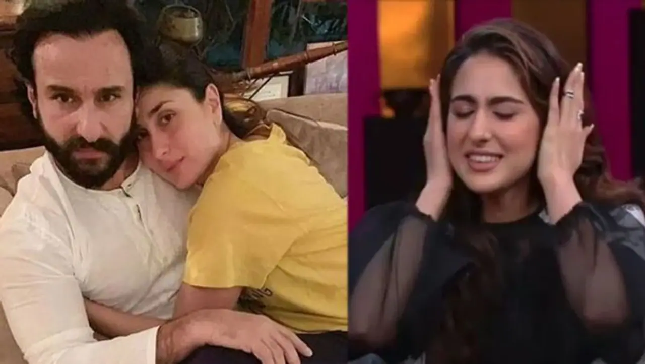 <p>ಸೈಫ್ ಅಲಿ ಖಾನ್ ತನ್ನ ಮಗಳ ಮುಂದೆ ಬೆಡ್ರೂಮ್ ಬಗ್ಗೆ ಮಾತನಾಡಲು ಪ್ರಾರಂಭಿಸಿದಾಗ, ಸಾರಾ ತನ್ನ ಕಿವಿಗಳ ಮೇಲೆ ಕೈ ಇಟ್ಟುಕೊಂಡಿದ್ದಳು.</p> <p>ಸೈಫ್ ಅಲಿ ಖಾನ್ ತನ್ನ ಮಗಳ ಮುಂದೆ ಬೆಡ್ರೂಮ್ ಬಗ್ಗೆ ಮಾತನಾಡಲು ಪ್ರಾರಂಭಿಸಿದಾಗ, ಸಾರಾ ತನ್ನ ಕಿವಿಗಳ ಮೇಲೆ ಕೈ ಇಟ್ಟುಕೊಂಡಿದ್ದಳು.</p>