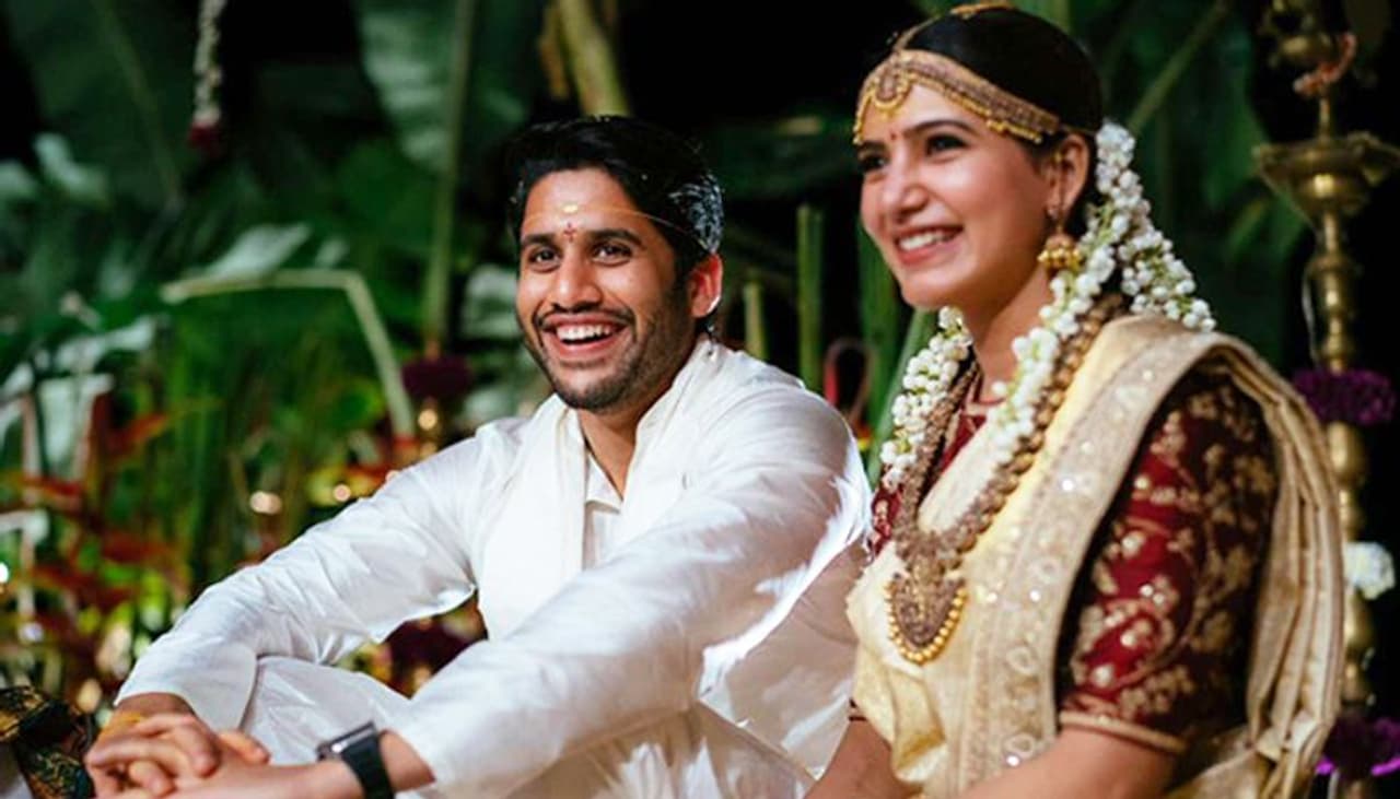 <p style="text align: justify;">Samantha Akkineni and Naga Chaitanya tied the knot of love three years ago. Today they are celebrating their wedding anniversary. Their wedding was one of the most dreamy affairs of all time. Let's revisit the pictures from their special day's wedding album.</p><p style="text align: justify;"> </p><p style="text align: justify;"> </p><p> </p> <p style="text align: justify;">Samantha Akkineni and Naga Chaitanya tied the knot of love three years ago. Today they are celebrating their wedding anniversary. Their wedding was one of the most dreamy affairs of all time. Let's revisit the pictures from their special day's wedding album.</p><p style="text align: justify;"> </p><p style="text align: justify;"> </p><p> </p>