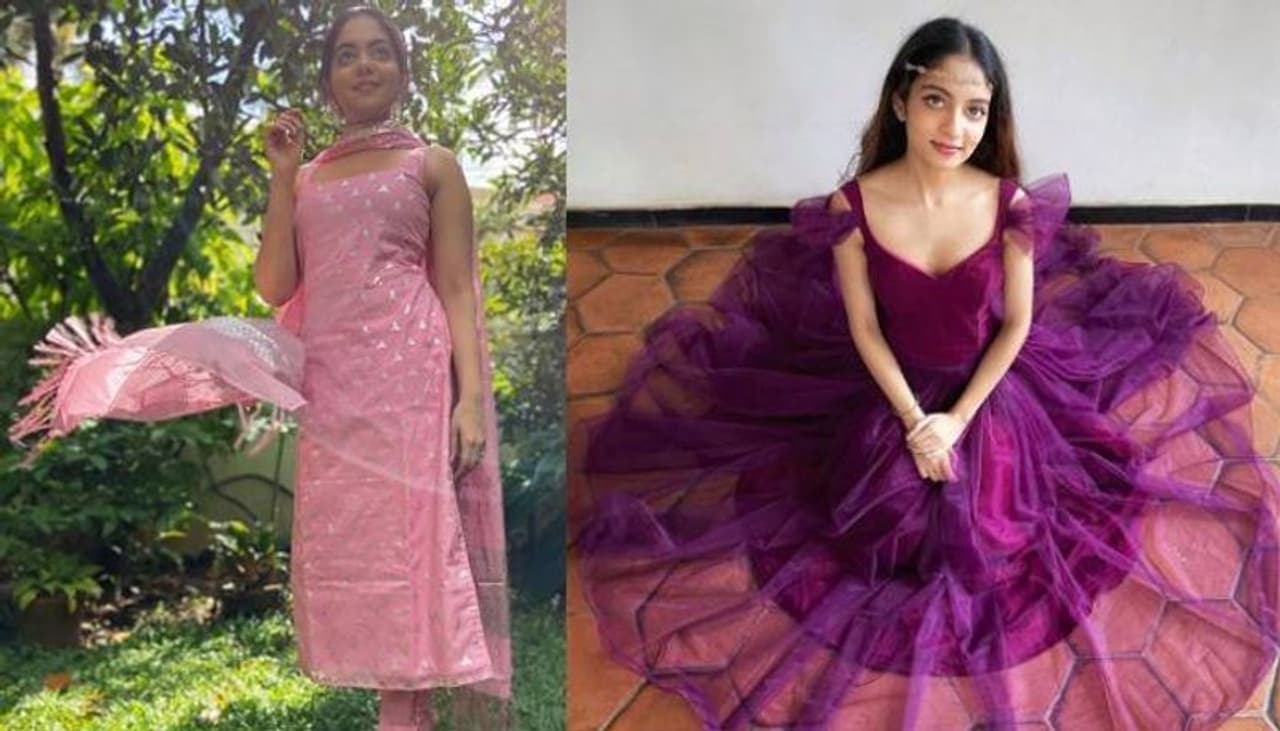 <p>പിങ്ക് സല്വാറില് അഹാന തിളങ്ങിയപ്പോള് പർപ്പിൾ നിറത്തിലുള്ള ഗൗണിലാണ് ഇഷാനി സുന്ദരിയായിരിക്കുന്നത്. <br /> </p> <p>പിങ്ക് സല്വാറില് അഹാന തിളങ്ങിയപ്പോള് പർപ്പിൾ നിറത്തിലുള്ള ഗൗണിലാണ് ഇഷാനി സുന്ദരിയായിരിക്കുന്നത്. <br /> </p>