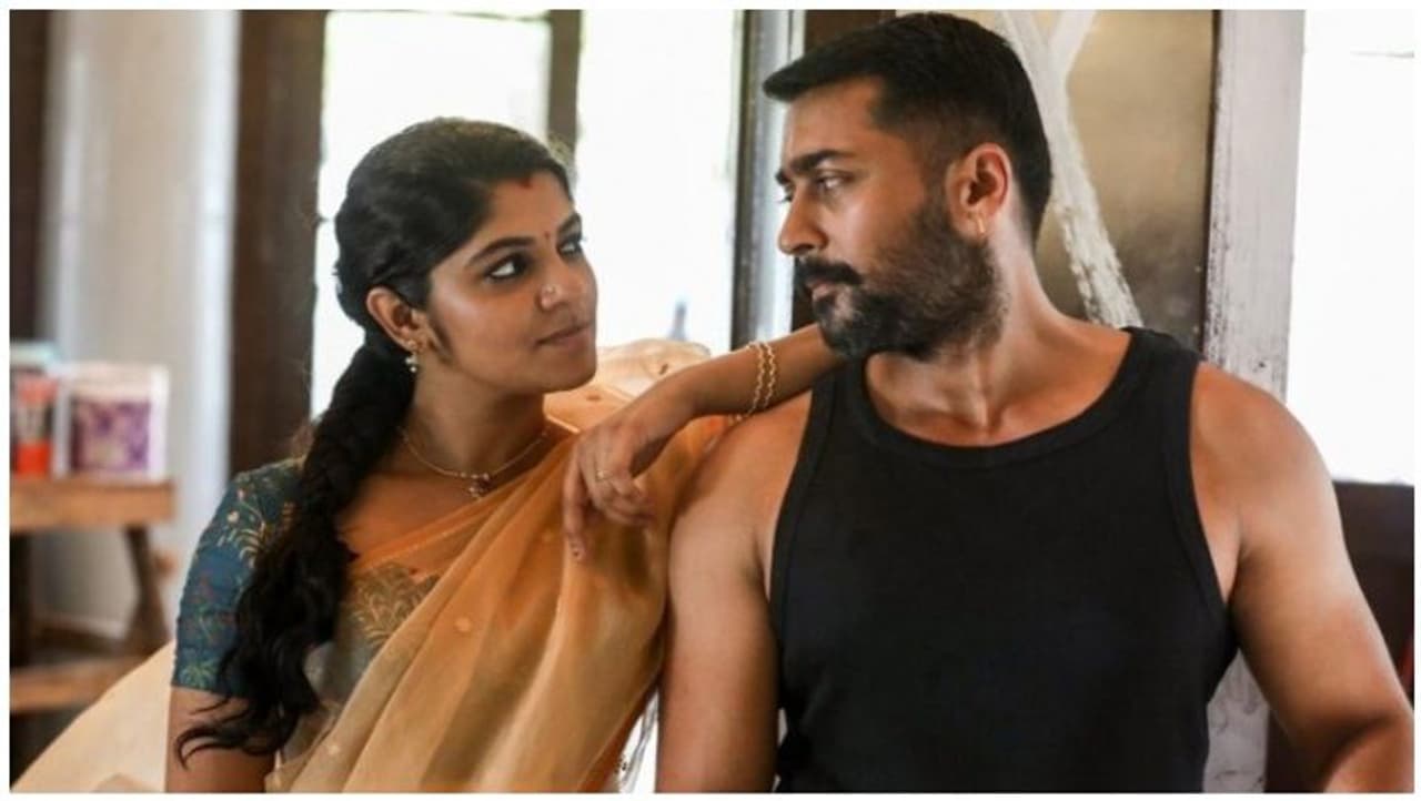 <p>சுதாகொங்கரா இயக்கத்தில் சூர்யா நடிப்பில் வெளியாகியுள்ள சூரரைப்போற்று திரைப்படம் பட்டையைக் கிளப்பி வருகிறது. <br /> </p> <p>சுதாகொங்கரா இயக்கத்தில் சூர்யா நடிப்பில் வெளியாகியுள்ள சூரரைப்போற்று திரைப்படம் பட்டையைக் கிளப்பி வருகிறது. <br /> </p>