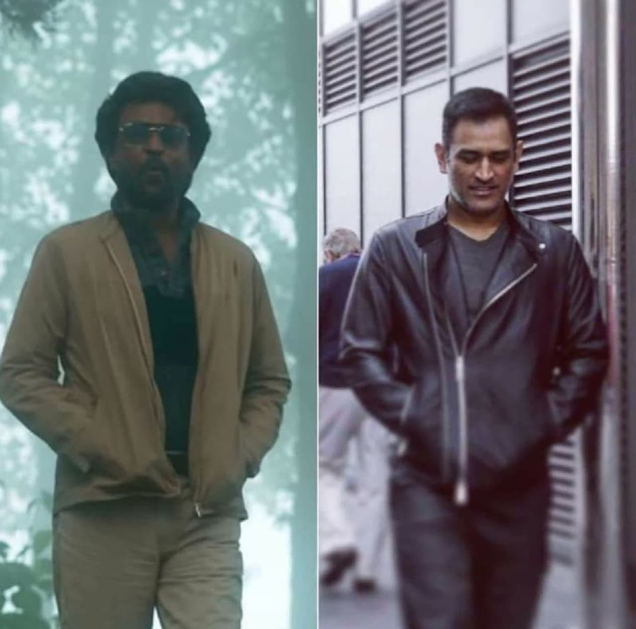 <p>தலைவர் போல போஸ் கொடுக்கும் தல தோனி&nbsp;</p>