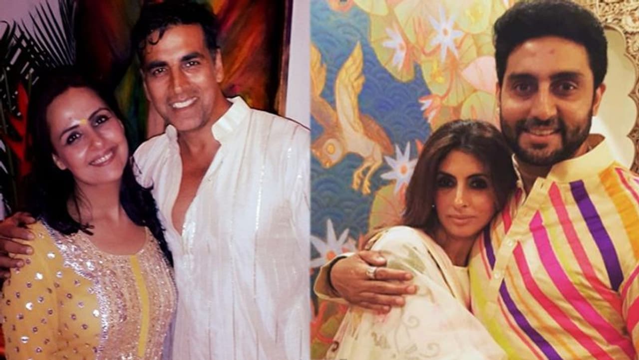 <p>ಅಕ್ಷಯ್ ಕುಮಾರ್ ಸಹೋದರಿ ಅಲ್ಕಾ ಕುಮಾರ್ ದೆಹಲಿಯಲ್ಲಿದ್ದಾರೆ.ಅದೇ ಸಮಯದಲ್ಲಿ, ಅಭಿಷೇಕ್ ಬಚ್ಚನ್ ಸಹೋದರಿ ಶ್ವೇತಾ ಬಚ್ಚನ್ ನಂದಾ ನಟನಾ ಕ್ಷೇತ್ರದಿಂದ ದೂರವಿದ್ದರೂ, ಸದಾ ಒಂದಲ್ಲೊಂದು ಕಾರಣಕ್ಕೆ ಸುದ್ದಿಯಲ್ಲಿರುತ್ತಾರೆ.</p> <p>ಅಕ್ಷಯ್ ಕುಮಾರ್ ಸಹೋದರಿ ಅಲ್ಕಾ ಕುಮಾರ್ ದೆಹಲಿಯಲ್ಲಿದ್ದಾರೆ.ಅದೇ ಸಮಯದಲ್ಲಿ, ಅಭಿಷೇಕ್ ಬಚ್ಚನ್ ಸಹೋದರಿ ಶ್ವೇತಾ ಬಚ್ಚನ್ ನಂದಾ ನಟನಾ ಕ್ಷೇತ್ರದಿಂದ ದೂರವಿದ್ದರೂ, ಸದಾ ಒಂದಲ್ಲೊಂದು ಕಾರಣಕ್ಕೆ ಸುದ್ದಿಯಲ್ಲಿರುತ್ತಾರೆ.</p>