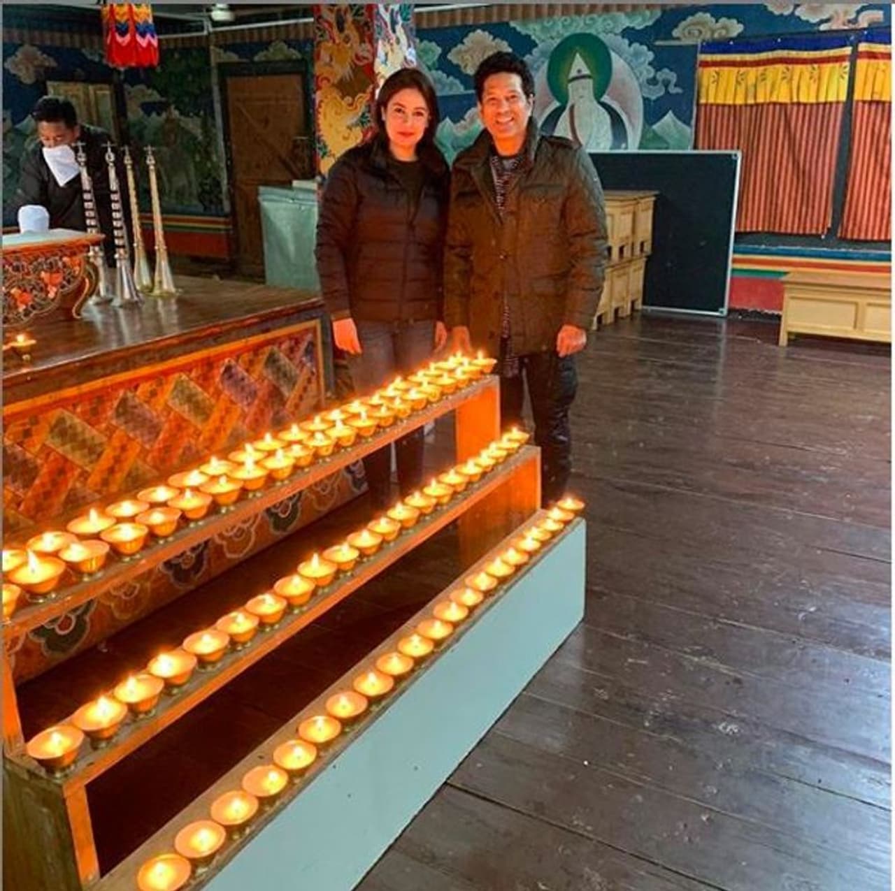 <p>Sachin Tendulkar and Anjali Mehta — The ‘God of cricket’ has always been rather shy in discussing his personal life in the media. For Sachin and his doctor wife Anjali, it was love at first sight. The two of them first met at the Mumbai international airport. Anjali tied the knot with Sachin in 1995, after a five year long courtship.</p> <p>Sachin Tendulkar and Anjali Mehta — The ‘God of cricket’ has always been rather shy in discussing his personal life in the media. For Sachin and his doctor wife Anjali, it was love at first sight. The two of them first met at the Mumbai international airport. Anjali tied the knot with Sachin in 1995, after a five year long courtship.</p>