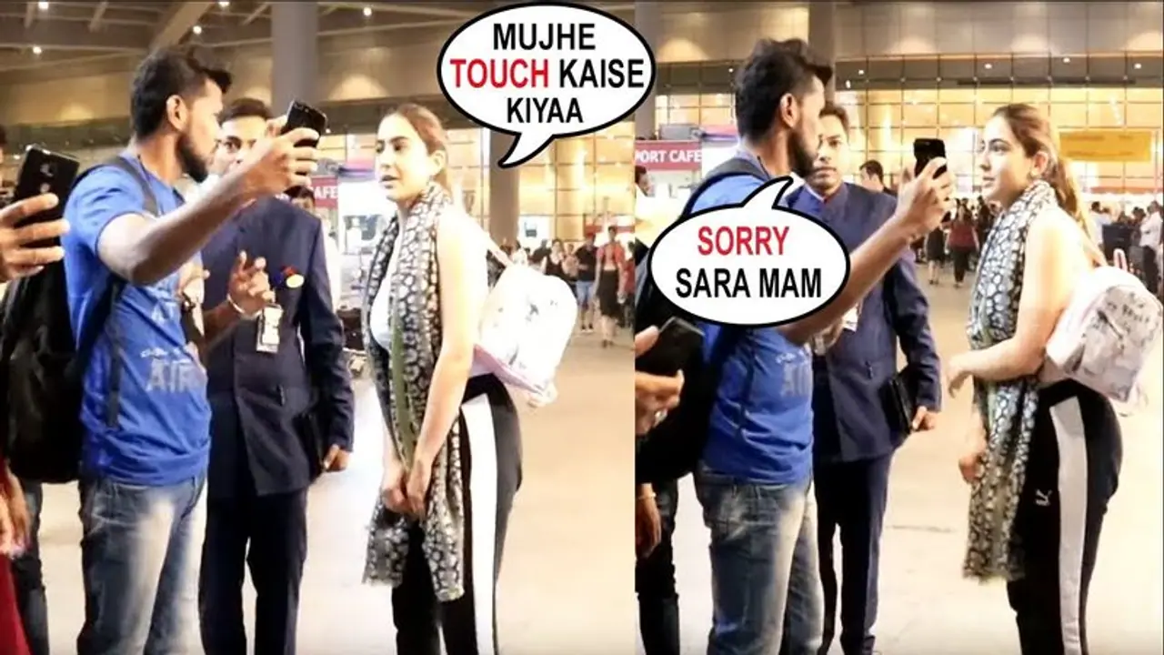 <p>When Sara Ali Khan came back from New York, she was taken aback by a fan’s audacity at Mumbai Airport last year. Sara was outside the airport when she got mobbed by her fans. Everyone wanted to click a selfie with the Simmba actress. Sara happily obliged.<br /> </p> <p>When Sara Ali Khan came back from New York, she was taken aback by a fan’s audacity at Mumbai Airport last year. Sara was outside the airport when she got mobbed by her fans. Everyone wanted to click a selfie with the Simmba actress. Sara happily obliged.<br /> </p>
