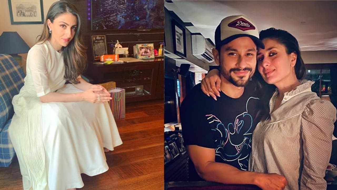 <p>ಬಾಲಿವುಡ್ ನಟ ಸೈಫ್ ತಂಗಿ 41 ವರ್ಷದ ಸೋಹಾ ಪ್ರಸ್ತುತ ಚಲನಚಿತ್ರಗಳಿಂದ ದೂರವಿದ್ದು ಫ್ಯಾಮಿಲಿ ಜೀವನವನ್ನು ಎಂಜಾಯ್ ಮಾಡುತ್ತಿದ್ದಾರೆ.</p> <p>ಬಾಲಿವುಡ್ ನಟ ಸೈಫ್ ತಂಗಿ 41 ವರ್ಷದ ಸೋಹಾ ಪ್ರಸ್ತುತ ಚಲನಚಿತ್ರಗಳಿಂದ ದೂರವಿದ್ದು ಫ್ಯಾಮಿಲಿ ಜೀವನವನ್ನು ಎಂಜಾಯ್ ಮಾಡುತ್ತಿದ್ದಾರೆ.</p>