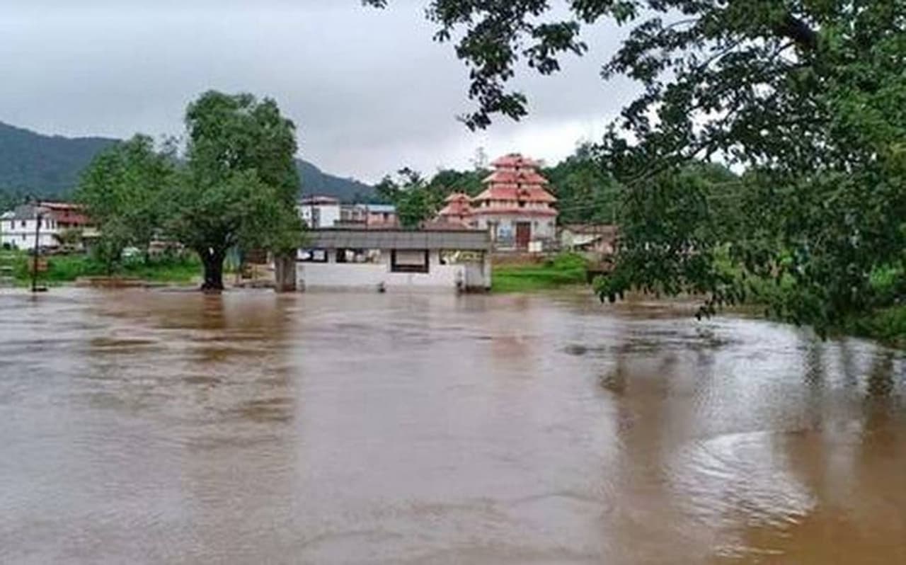 <p>Bhagamandala in Kodagu district has received rainfall of 486 mm in the 24 hour period on Wednesday and Friday, according to India Meteorological Department (IMD) data.</p>