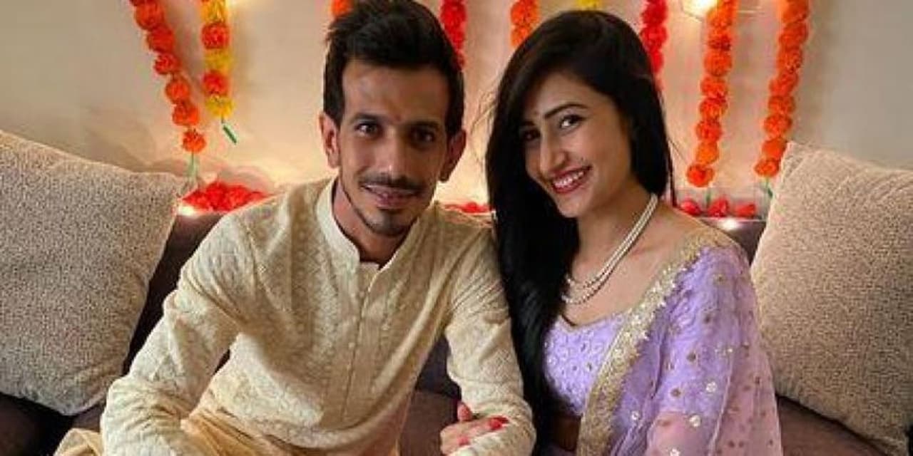 <p>Indian leg spinner Yuzvendra Chahal on Saturday introduced his lady love Dhanashree Verma, as he shared the picture from his Roka ceremony. Chahal took to his official social media profiles to share the picture.</p> <p>Indian leg spinner Yuzvendra Chahal on Saturday introduced his lady love Dhanashree Verma, as he shared the picture from his Roka ceremony. Chahal took to his official social media profiles to share the picture.</p>