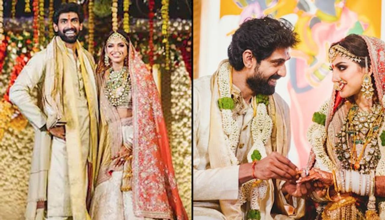 <p>Baahubali actor Rana Daggubati and entrepreneur Miheeka Bajaj tied the knot last night. The ceremony was held keeping in my mind all precautions regarding COVID 19.<br /> </p> <p>Baahubali actor Rana Daggubati and entrepreneur Miheeka Bajaj tied the knot last night. The ceremony was held keeping in my mind all precautions regarding COVID 19.<br /> </p>