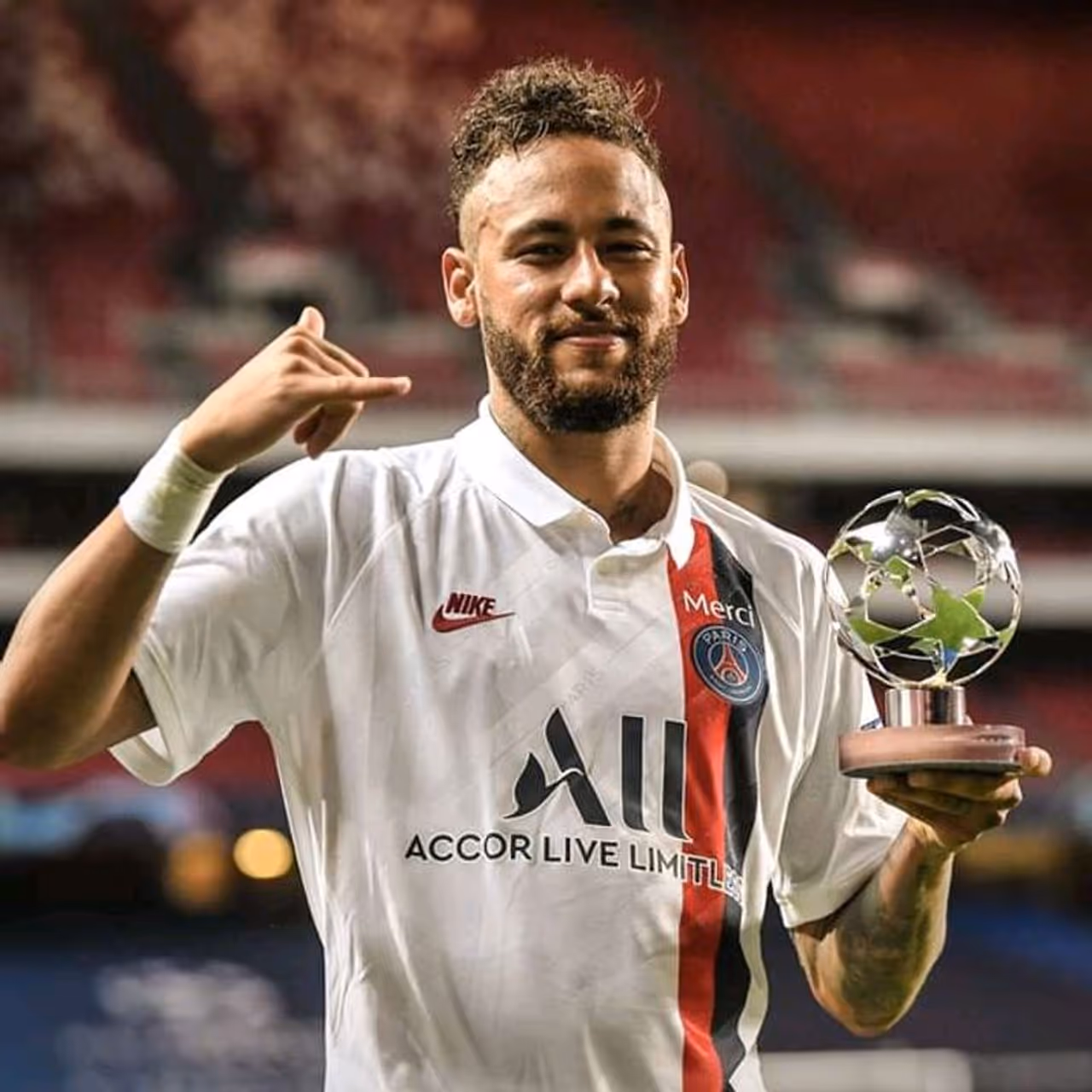 <p>Neymar is one of the best footballers in today’s date. Currently, he is making an impact for Paris Saint Germain (PSG) in Ligue 1, where he has won eight titles, including three league titles.</p> <p>Neymar is one of the best footballers in today’s date. Currently, he is making an impact for Paris Saint Germain (PSG) in Ligue 1, where he has won eight titles, including three league titles.</p>