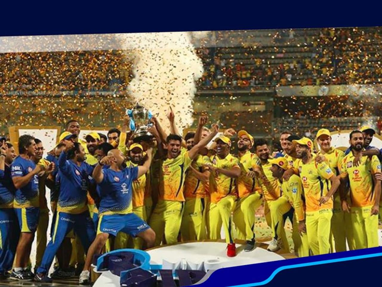 <p>ஐபிஎல்லின் வெற்றிகரமான அணி சிஎஸ்கே. இதுவரை மொத்தமாக 12 சீசன்கள் முடிந்துள்ள நிலையில், அதில் 10 சீசன்களில் ஆடிய சிஎஸ்கே, அனைத்து முறையுமே பிளே ஆஃபிற்கு தகுதிபெற்றிருப்பதுடன், 8 முறை இறுதி போட்டிக்கு முன்னேறி, அதில் 3 முறை ஐபிஎல் டைட்டிலை வென்றுள்ளது.<br /> </p><p> </p> <p>ஐபிஎல்லின் வெற்றிகரமான அணி சிஎஸ்கே. இதுவரை மொத்தமாக 12 சீசன்கள் முடிந்துள்ள நிலையில், அதில் 10 சீசன்களில் ஆடிய சிஎஸ்கே, அனைத்து முறையுமே பிளே ஆஃபிற்கு தகுதிபெற்றிருப்பதுடன், 8 முறை இறுதி போட்டிக்கு முன்னேறி, அதில் 3 முறை ஐபிஎல் டைட்டிலை வென்றுள்ளது.<br /> </p><p> </p>