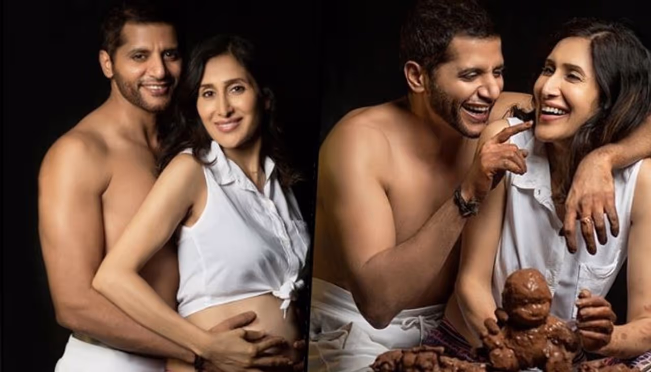 <p>Actor Karanvir Bohra and wife Teejay Sidhu are all set to welcome their third child</p> <p>Actor Karanvir Bohra and wife Teejay Sidhu are all set to welcome their third child</p>