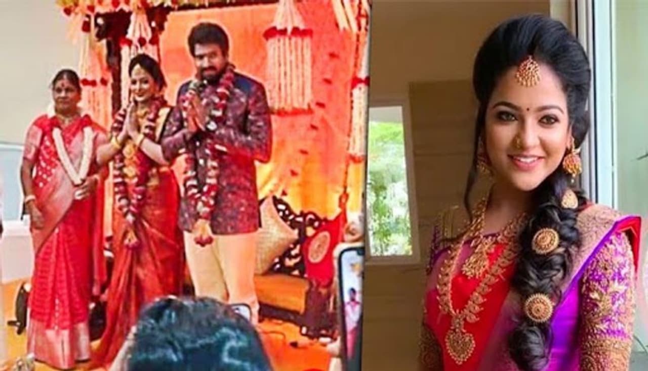 <p>விஜய் தொலைக்காட்சியின் நிகழ்ச்சி ஒன்றில் பங்கேற்ற விஜே சித்ரா, அந்த நிகழ்ச்சி முடிய இரவு வெகு நேரமானதால் நசரத்பேட்டையில் உள்ள ஓட்டலில் வருங்கால கணவரான ஹேமந்த் ரவி உடன் தங்கியிருந்தார். </p> <p>விஜய் தொலைக்காட்சியின் நிகழ்ச்சி ஒன்றில் பங்கேற்ற விஜே சித்ரா, அந்த நிகழ்ச்சி முடிய இரவு வெகு நேரமானதால் நசரத்பேட்டையில் உள்ள ஓட்டலில் வருங்கால கணவரான ஹேமந்த் ரவி உடன் தங்கியிருந்தார். </p>