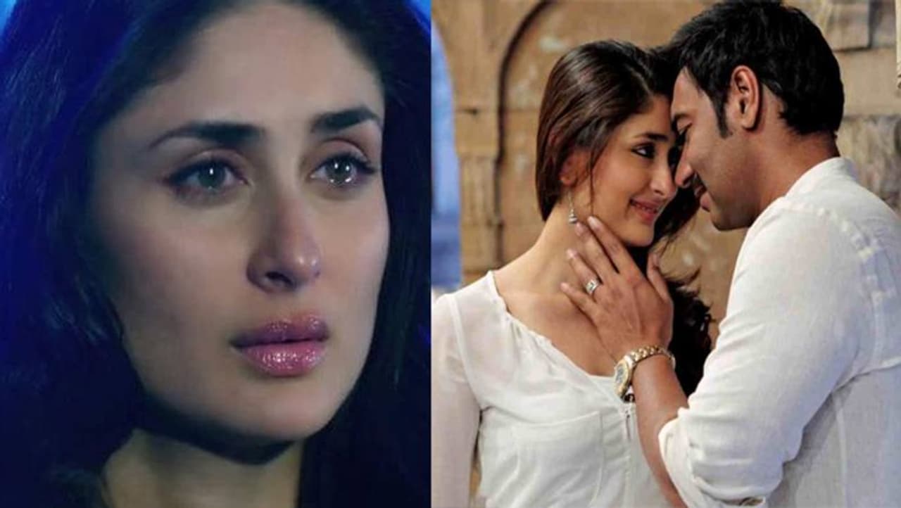 <p>ಪತಿ ಸೈಫ್‌ ಕಾರಣದಿಂದ ಅಜಯ್‌ ಜೊತೆ ಲಿಪ್‌ಲಾಕ್‌ ಸೀನ್‌ಗೆ ನೋ ಎಂದಿದ್ದರು ಕರೀನಾ.</p>