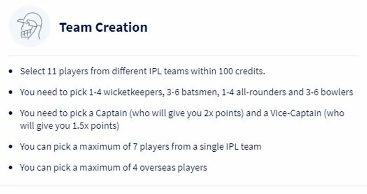 <p>How to create a team in IPL Fantasy League?</p> <p>How to create a team in IPL Fantasy League?</p>