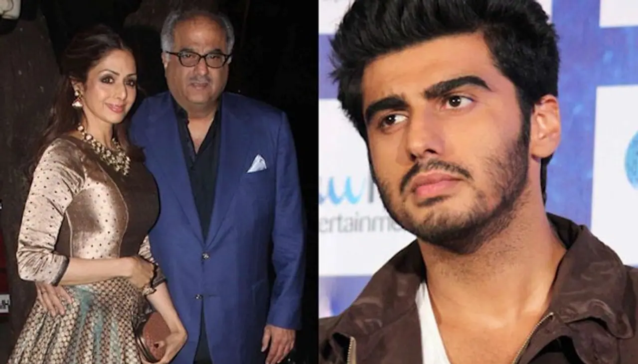<p>The fact that Arjun Kapoor does not share a warm and healthy relationship with stepmother Sridevi is one of Bollywood's worst kept secrets. Sridevi and Arjun never had a mother son relationship nor did they share a cordial relationship.<br /> </p> <p>The fact that Arjun Kapoor does not share a warm and healthy relationship with stepmother Sridevi is one of Bollywood's worst kept secrets. Sridevi and Arjun never had a mother son relationship nor did they share a cordial relationship.<br /> </p>