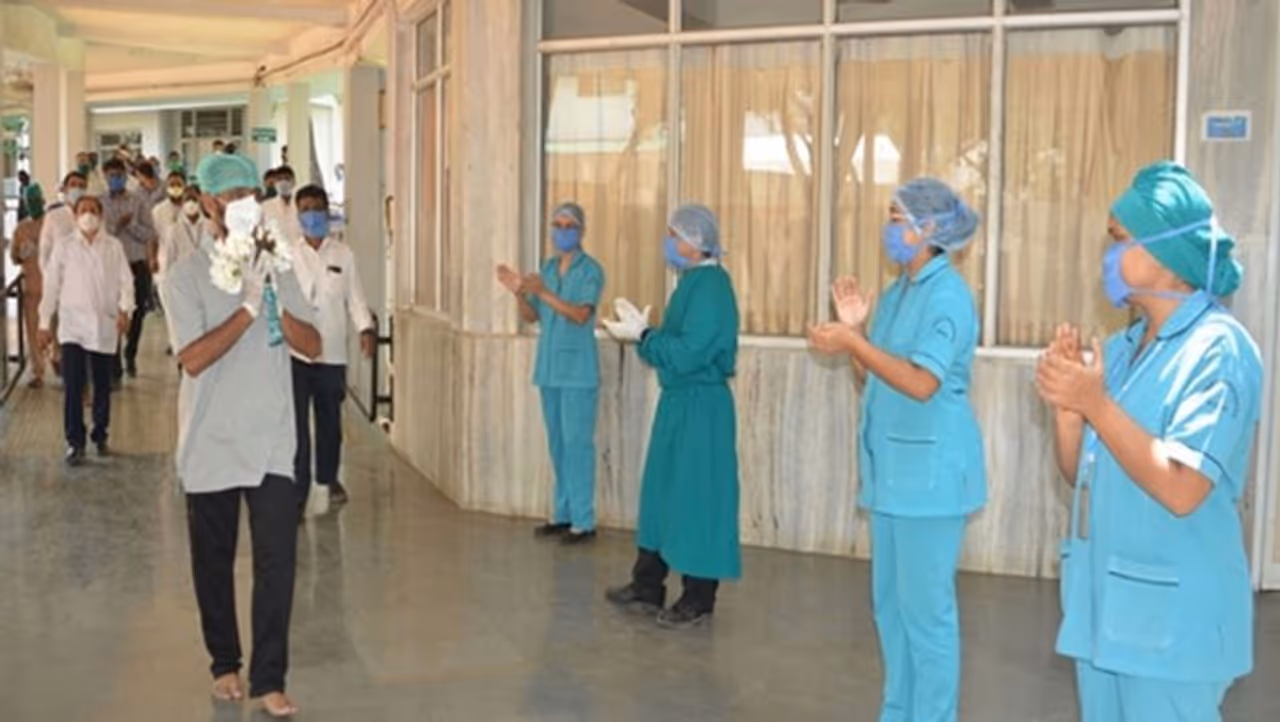 <p>India has occupied the top spot in the world in terms of total COVID 19 recoveries as the country constitutes 19% of total global recoveries, said the Union ministry of health on Monday (September 21).<br /> </p> <p>India has occupied the top spot in the world in terms of total COVID 19 recoveries as the country constitutes 19% of total global recoveries, said the Union ministry of health on Monday (September 21).<br /> </p>