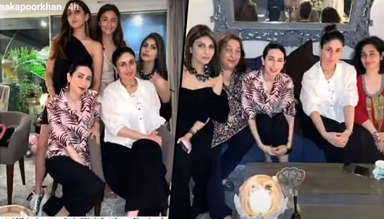 <p style="text align: justify;">Ranbir Kapoor's sister Riddhima Kapoor Sahni's 40th birthday bash was a low key affair with her family members. She looked beautiful in a subtle black outfit as she posed for pictures and cut the cake, while sharing the stories on social media.</p> <p style="text align: justify;">Ranbir Kapoor's sister Riddhima Kapoor Sahni's 40th birthday bash was a low key affair with her family members. She looked beautiful in a subtle black outfit as she posed for pictures and cut the cake, while sharing the stories on social media.</p>