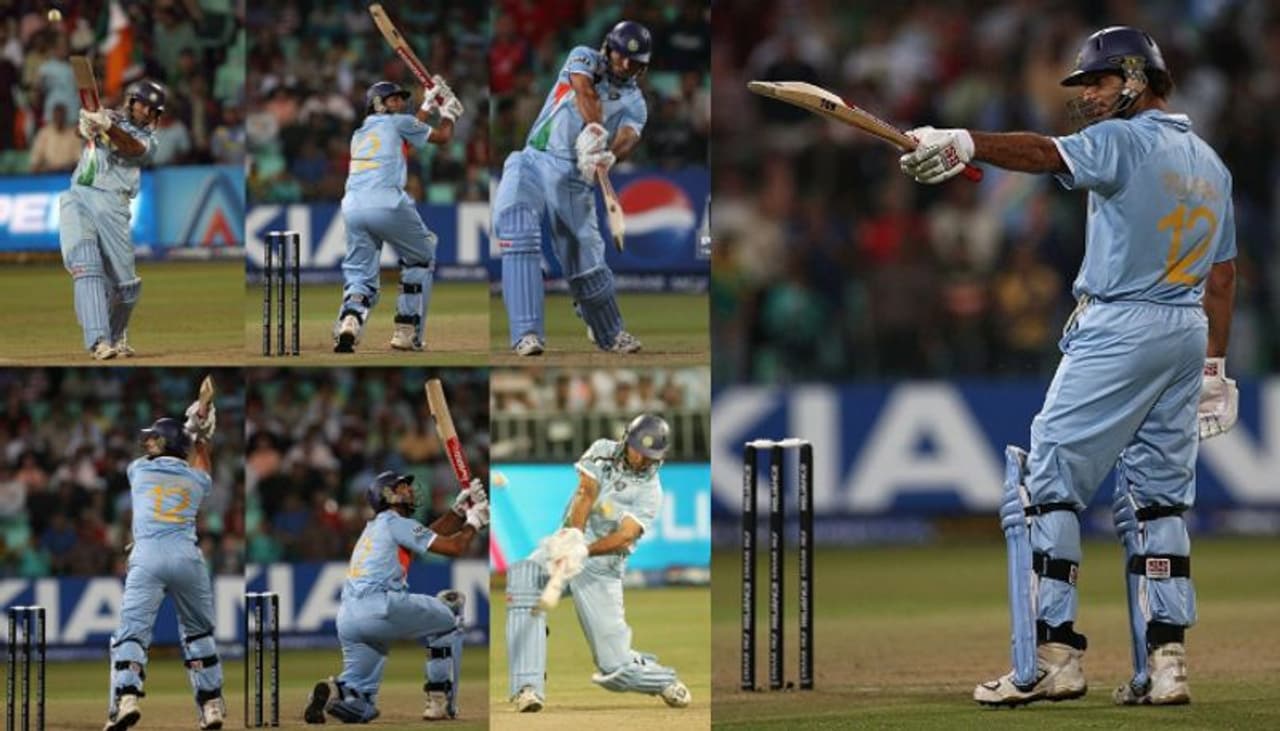 <p>2007 టీ20 వరల్డ్కప్లో ఇంగ్లాండ్పై కొట్టిన ఆ ఫీట్ని తిరిగి సాధించగల క్రికెటర్ ఎవరు? అనే ప్రశ్నకి యువరాజ్ సింగ్... హార్ధిక్ పాండ్యా పేరును చెప్పాడు.</p> <p>2007 టీ20 వరల్డ్కప్లో ఇంగ్లాండ్పై కొట్టిన ఆ ఫీట్ని తిరిగి సాధించగల క్రికెటర్ ఎవరు? అనే ప్రశ్నకి యువరాజ్ సింగ్... హార్ధిక్ పాండ్యా పేరును చెప్పాడు.</p>