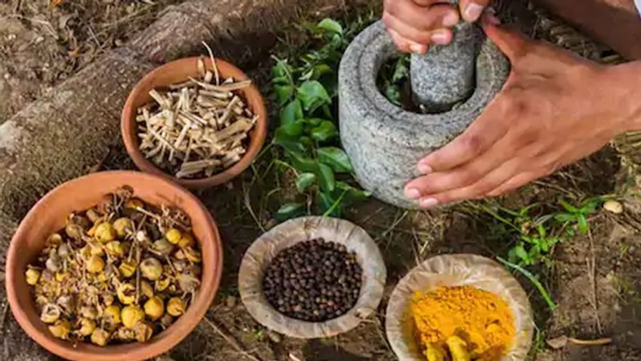 <p>ಹೌದು ಔಷಧಿಯ ಜೊತೆಗೆ ತುಳಸಿ, ಬೇವಿನ ಎಲೆಗಳು ಮತ್ತು ತುಳಸಿ ಎಲೆಗಳನ್ನು ಬಳಸಿ ರಕ್ತದೊತ್ತಡ ಮತ್ತು ಸಕ್ಕರೆಯನ್ನು ನಿಯಂತ್ರಿಸಬಹುದು. ಸಕ್ಕರೆ ಮತ್ತು ರಕ್ತದೊತ್ತಡವನ್ನು ಸಾಮಾನ್ಯಸ್ಥಿತಿಗೆ ತಗೆದುಕೊಳ್ಳಲು ಈ ಎಲೆಗಳು ಹೇಗೆ ಪರಿಣಾಮಕಾರಿ ಎಂದು ತಿಳಿದುಕೊಳ್ಳೋಣ. </p> <p>ಹೌದು ಔಷಧಿಯ ಜೊತೆಗೆ ತುಳಸಿ, ಬೇವಿನ ಎಲೆಗಳು ಮತ್ತು ತುಳಸಿ ಎಲೆಗಳನ್ನು ಬಳಸಿ ರಕ್ತದೊತ್ತಡ ಮತ್ತು ಸಕ್ಕರೆಯನ್ನು ನಿಯಂತ್ರಿಸಬಹುದು. ಸಕ್ಕರೆ ಮತ್ತು ರಕ್ತದೊತ್ತಡವನ್ನು ಸಾಮಾನ್ಯಸ್ಥಿತಿಗೆ ತಗೆದುಕೊಳ್ಳಲು ಈ ಎಲೆಗಳು ಹೇಗೆ ಪರಿಣಾಮಕಾರಿ ಎಂದು ತಿಳಿದುಕೊಳ್ಳೋಣ. </p>