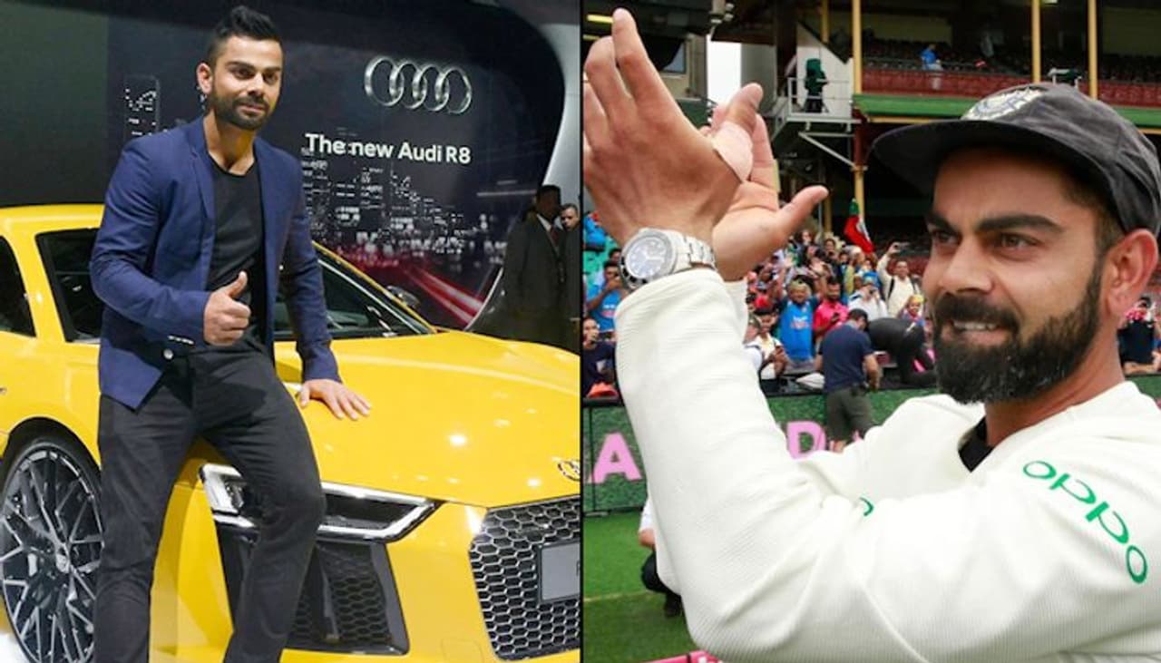 <p>When it comes to some of the fine Indian cricketers in modern day, Virat Kohli is one such name that would come to anyone's mind, alongside the legendary MS Dhoni. Not just he is a fine cricketer, he has also become the richest of all.</p> <p>When it comes to some of the fine Indian cricketers in modern day, Virat Kohli is one such name that would come to anyone's mind, alongside the legendary MS Dhoni. Not just he is a fine cricketer, he has also become the richest of all.</p>