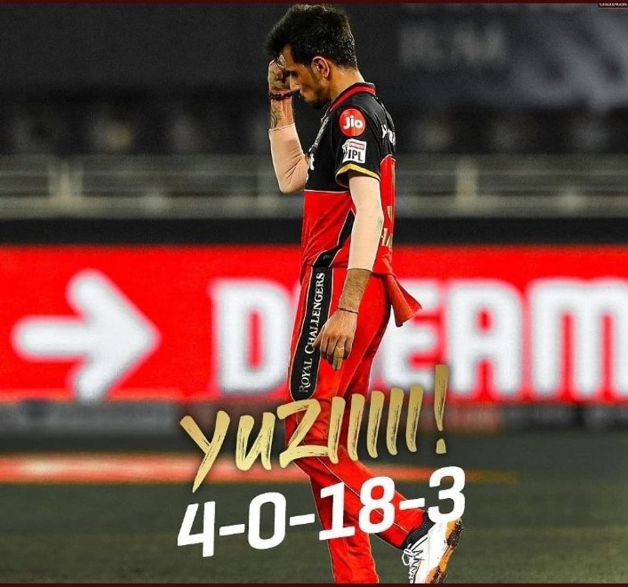 <p>സണ്റൈസേഴ്സ് ഹൈദരാബാദിന്റെ വരുതിയിലായ കളി റോയല് ചലഞ്ചേഴ്സ് ബാംഗ്ലൂർ തിരിച്ചുപിടിച്ചത് യുസ്വേന്ദ്ര ചാഹലിന്റെ സ്പിൻ കരുത്തിലായിരുന്നു. </p> <p>സണ്റൈസേഴ്സ് ഹൈദരാബാദിന്റെ വരുതിയിലായ കളി റോയല് ചലഞ്ചേഴ്സ് ബാംഗ്ലൂർ തിരിച്ചുപിടിച്ചത് യുസ്വേന്ദ്ര ചാഹലിന്റെ സ്പിൻ കരുത്തിലായിരുന്നു. </p>