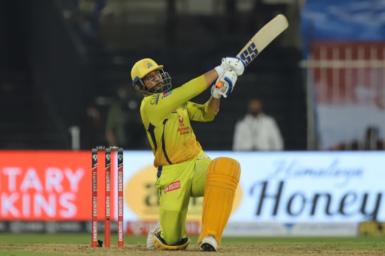<p>Dhoni was 29 not out off 17 balls when CSK lost the game. Though he hit three sixes in the 20th over off Tom Curran, the game was already in favour of RR. Faf du Plessis was the team’s top scorer with 72.</p> <p>Dhoni was 29 not out off 17 balls when CSK lost the game. Though he hit three sixes in the 20th over off Tom Curran, the game was already in favour of RR. Faf du Plessis was the team’s top scorer with 72.</p>