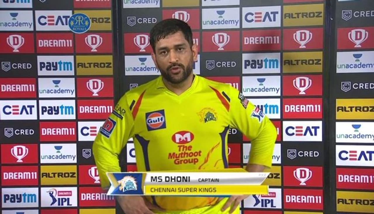 <p>CSK, chasing 217 to win against RR, were kept to 200/6 in 20 overs. Captain Dhoni was not out in the end but he could not take the team home.</p> <p>CSK, chasing 217 to win against RR, were kept to 200/6 in 20 overs. Captain Dhoni was not out in the end but he could not take the team home.</p>