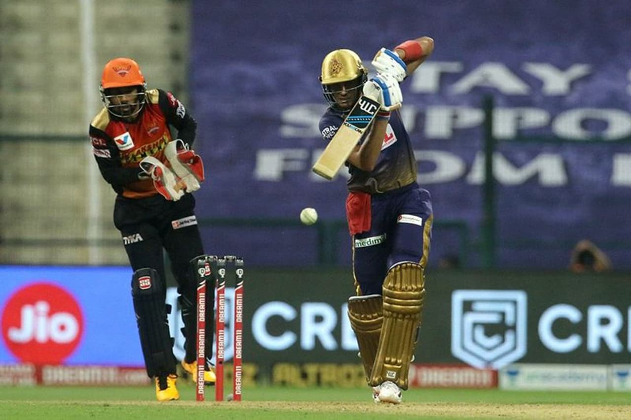 <p>In what turned out to be a low scoring match, former two time champions Kolkata Knight Riders (KKR) outlasted fellow former champions Sunrisers Hyderabad (SRH), in Match 8 of the ongoing Indian Premier League (IPL). Being played at the Sheikh Zayed Stadium in Abu Dhabi, KKR sailed to a comfortable seven wicket win, thanks to Shubman Gill's sensible knock of 70.</p> <p>In what turned out to be a low scoring match, former two time champions Kolkata Knight Riders (KKR) outlasted fellow former champions Sunrisers Hyderabad (SRH), in Match 8 of the ongoing Indian Premier League (IPL). Being played at the Sheikh Zayed Stadium in Abu Dhabi, KKR sailed to a comfortable seven wicket win, thanks to Shubman Gill's sensible knock of 70.</p>