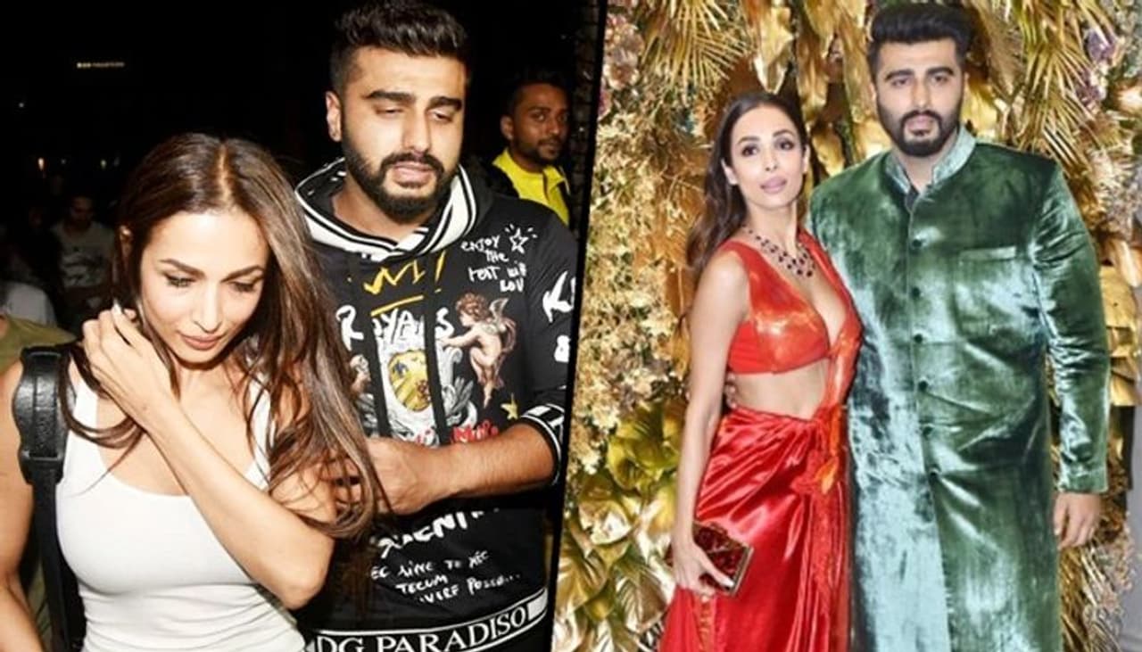<p>Malaika Arora and Arjun Kapoor are one of the most talked about couples in Bollywood. Since last year, Malaika Arora and Arjun Kapoor were seen flaunting their love for each other on the beach, with the diva’s lips against Arjun's cheek to stepping out for romantic dinners holding hands while the paparazzis lens are following them to many places.</p>