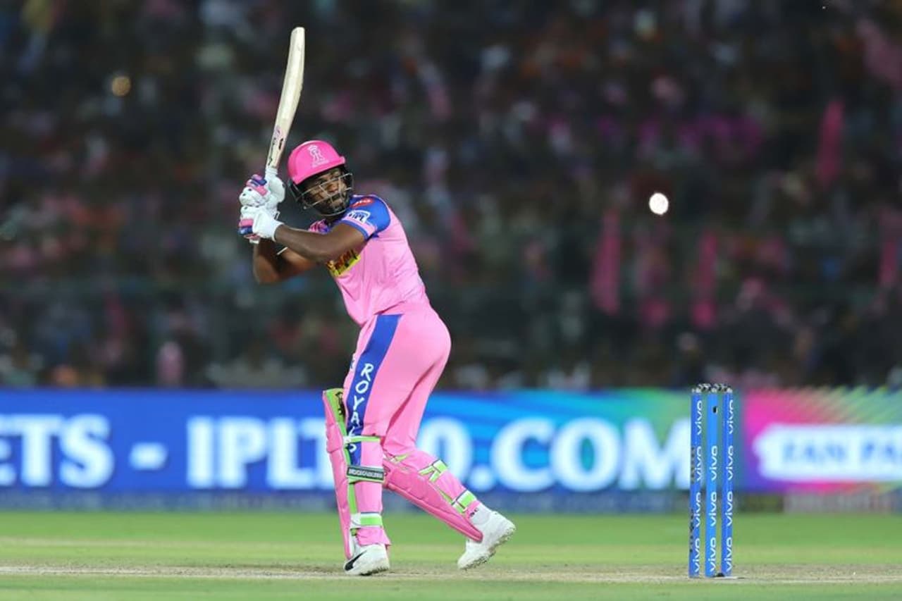 <p>Samson’s 42 ball 85 (4x4, 7x6), Steve Smith’s 50 off 27 balls (7x4, 2x6) and Rahul Tewatia’s brilliant 53 (31 balls, 7x6) towards the end, helped RR set a new IPL record while chasing. They successfully chased down 224 against Kings XI Punjab (KXIP) on Sunday (September 27) in Sharjah.</p> <p>Samson’s 42 ball 85 (4x4, 7x6), Steve Smith’s 50 off 27 balls (7x4, 2x6) and Rahul Tewatia’s brilliant 53 (31 balls, 7x6) towards the end, helped RR set a new IPL record while chasing. They successfully chased down 224 against Kings XI Punjab (KXIP) on Sunday (September 27) in Sharjah.</p>
