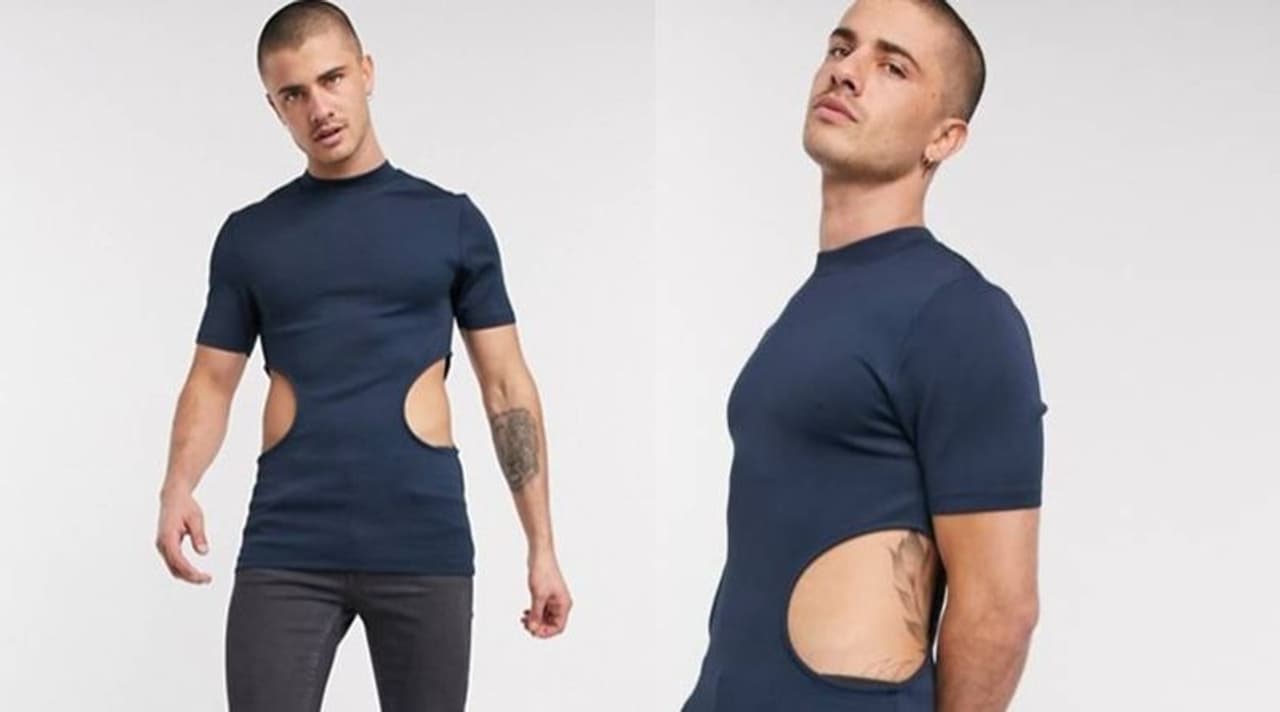 <p>ಹುಡುಗರಿಗೆ ಹೆಚ್ಚು ಫ್ಯಾಷನ್ ಆಪ್ಶನ್ ಇಲ್ಲ, ಹೆಣ್ಮಕ್ಕಳಿಗೆ ಬೇಕಾದಷ್ಟಿದೆ ಅನ್ನೋರು ಇಲ್ನೋಡಿ, ಹುಡುಗರ ಹೊಸ ಟ್ರೆಂಡೀ ಟೀ ಶರ್ಟ್ ಹೀಗಿದೆ</p>