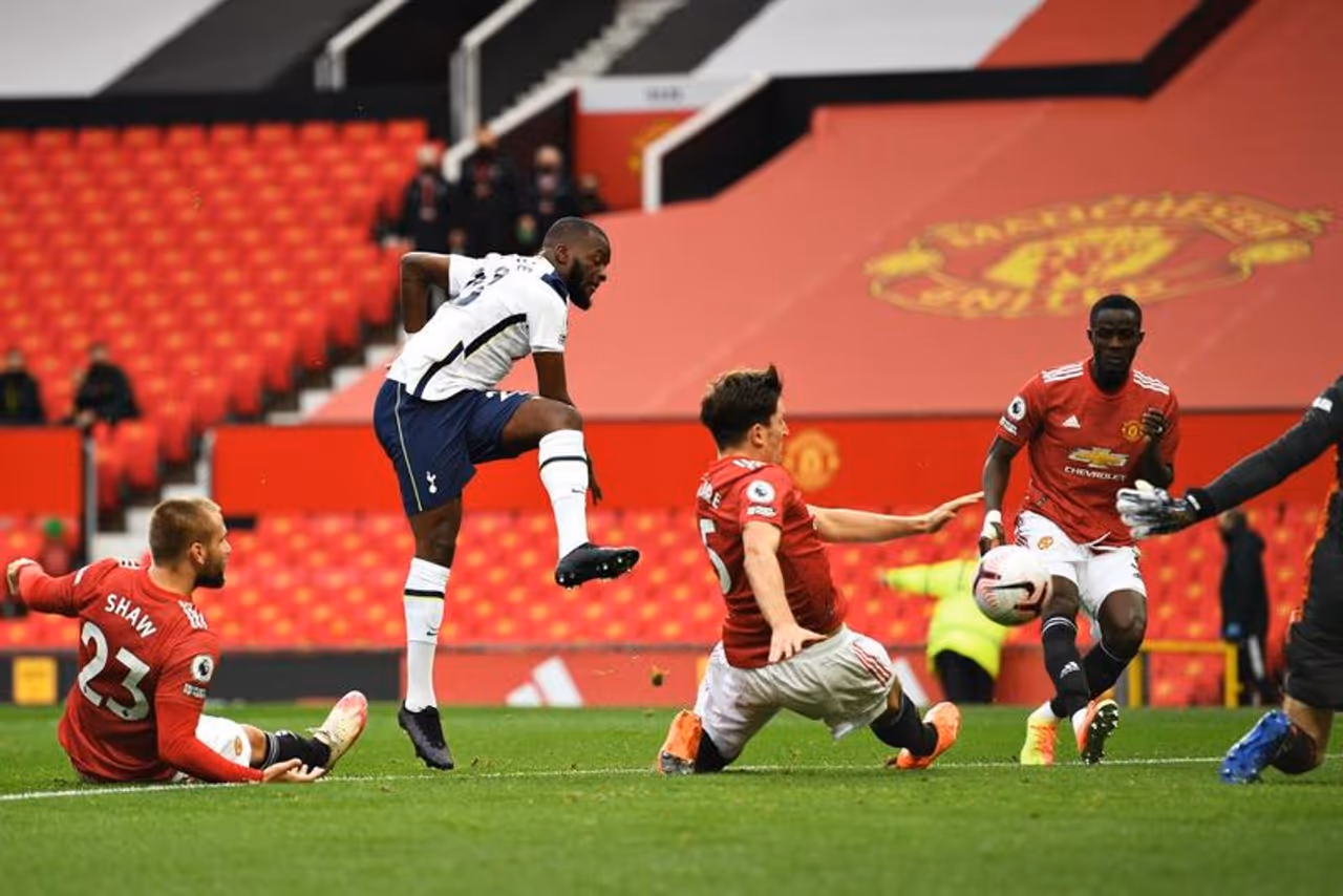 <p>Record champions of England Manchester United, succumbed to one of their heaviest defeats in the Premier League history, as they were humbled by Tottenham Hotspur 1 6, at Old Trafford, on Sunday. The loss pushed them down to the 16th spot in the table, while it was their second loss in three matches of the season.</p> <p>Record champions of England Manchester United, succumbed to one of their heaviest defeats in the Premier League history, as they were humbled by Tottenham Hotspur 1 6, at Old Trafford, on Sunday. The loss pushed them down to the 16th spot in the table, while it was their second loss in three matches of the season.</p>