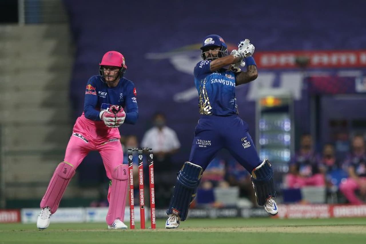<p>Defending champions Mumbai Indians (MI) are off to a fertile start in the 2020 Indian Premier League (IPL). So far, in six matches, they have won four of them, as they convincingly beat former champions Rajasthan Royals (RR) by 57 runs in Match 20 on Tuesday, in Abu Dhabi.</p> <p>Defending champions Mumbai Indians (MI) are off to a fertile start in the 2020 Indian Premier League (IPL). So far, in six matches, they have won four of them, as they convincingly beat former champions Rajasthan Royals (RR) by 57 runs in Match 20 on Tuesday, in Abu Dhabi.</p>