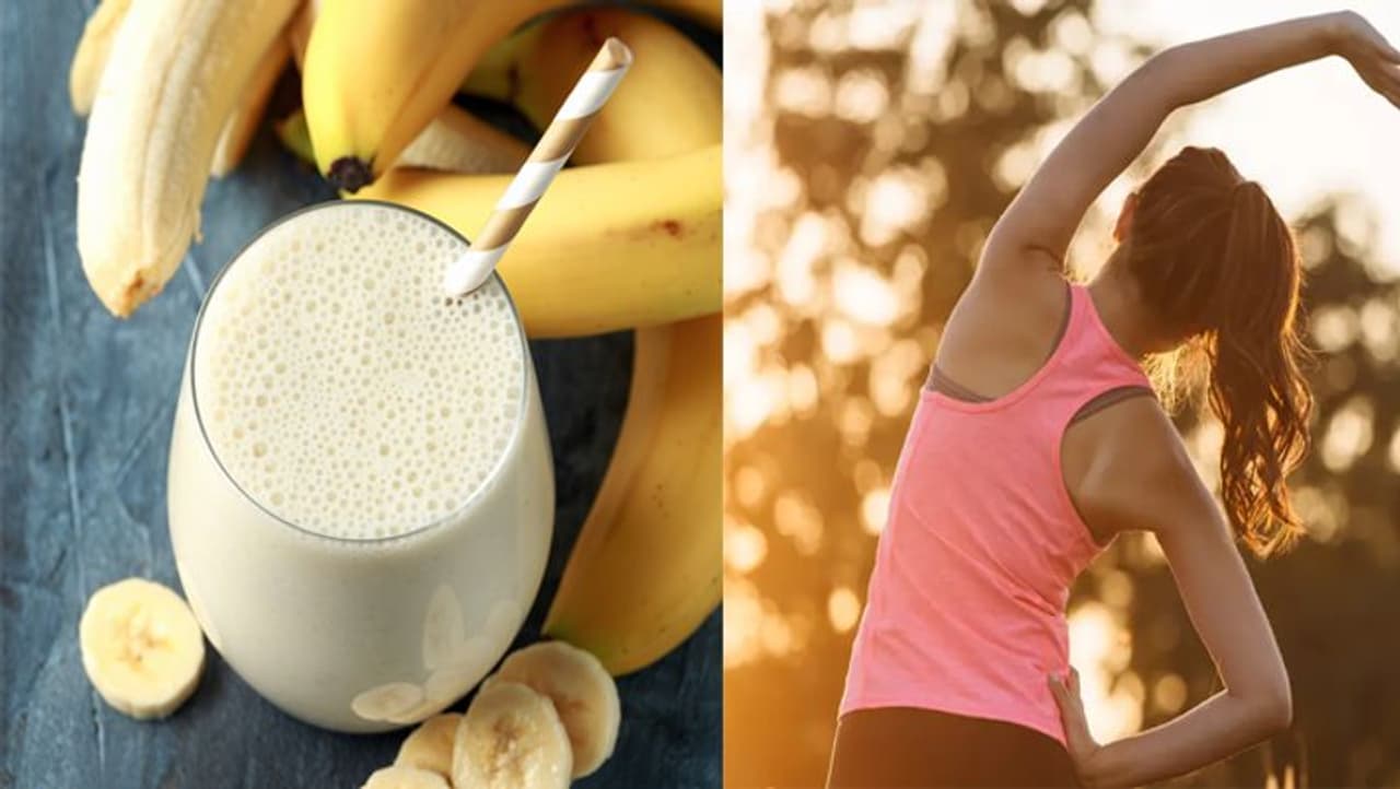 <p>ನೀವು ಬಾಳೆಹಣ್ಣು ಹಾಲು &nbsp;ಜೊತೆಯಾಗಿ ಸೇವಿಸುತ್ತಿದ್ದರೆ , ಮಿಸ್ ಮಾಡದೆ ಪ್ರತಿದಿನ ಎಕ್ಸರ್ ಸೈಜ್ ಮಾಡಿ. ಯಾಕೆಂದರೆ ಹಾಲಿನಲ್ಲಿ ಫ್ಯಾಟ್ ಹೆಚ್ಚಿರುತ್ತದೆ. ನೀವು ಯಾವುದೇ ಎಕ್ಸರ್ ಸೈಜ್ ಮಾಡದೆ ಇದ್ದರೆ ತೂಕ ಹೆಚ್ಚಾಗುವ ಸಾಧ್ಯತೆ ಇದೆ.&nbsp;</p>