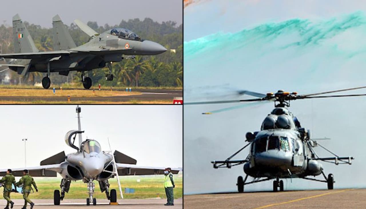 <p><br />The IAF is celebrating its 88th founding day. The air warriors that guard our borders have been equipped with some of the best war machinery available out there. The arrival of the Rafale was a significant shot in the arm for the IAF. On Air Force Day, here's a look at some of the lethal firepower in the IAF inventory.</p><p><br />&nbsp;</p>