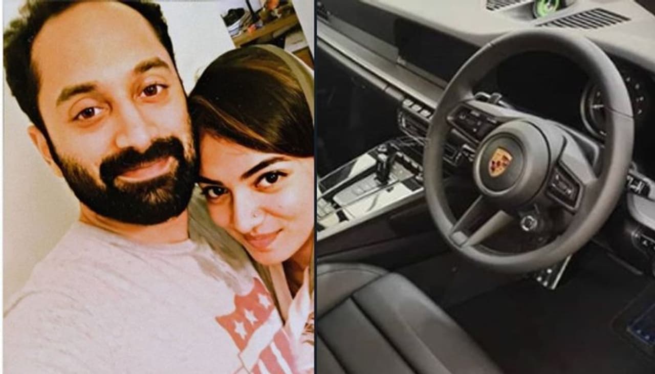 <p>Mollywood actor Fahadh Faasil and wife Nazriya Nazim welcomed a new addition to their lives </p> <p>Mollywood actor Fahadh Faasil and wife Nazriya Nazim welcomed a new addition to their lives </p>