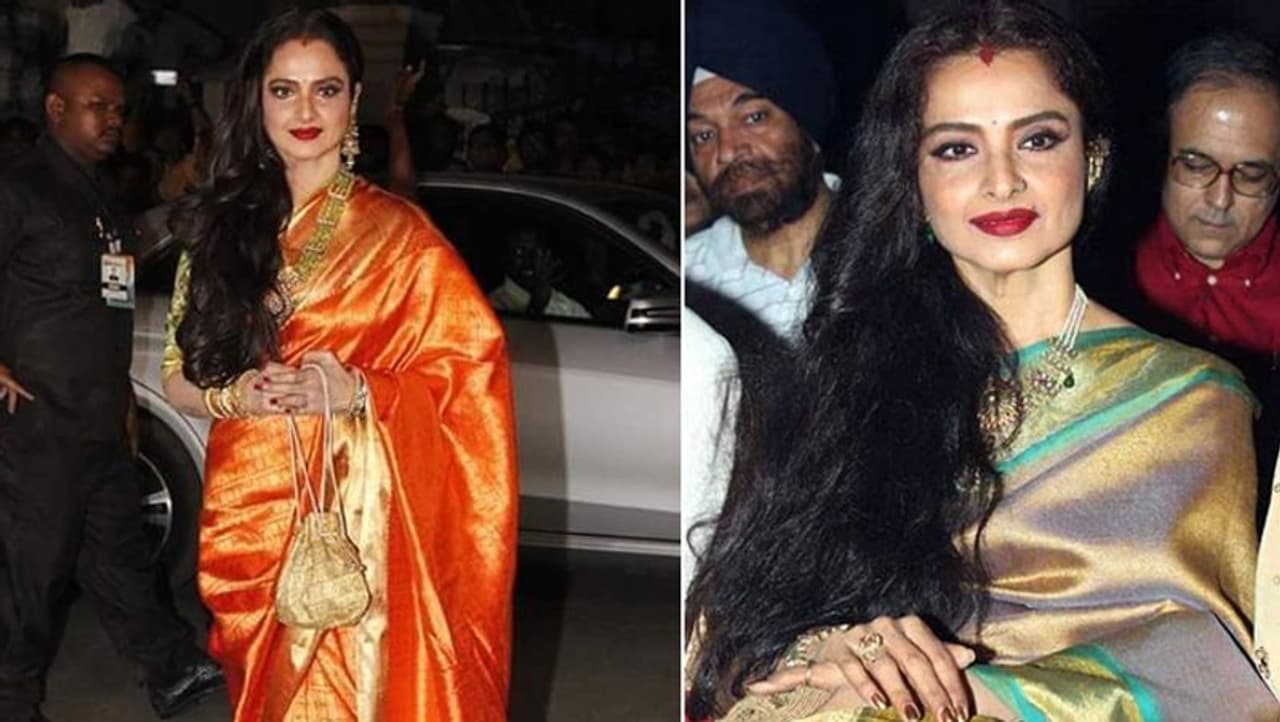 <p>Rekha aka Bhanurekha Ganesan was born in Madras, (Chennai) on October 10, 1954, yesterday she celebrated her 66th birthday. Rekha started her career as a child artist in 1958 before making her debut with Sawan Bhadon 12 years later.</p> <p>Rekha aka Bhanurekha Ganesan was born in Madras, (Chennai) on October 10, 1954, yesterday she celebrated her 66th birthday. Rekha started her career as a child artist in 1958 before making her debut with Sawan Bhadon 12 years later.</p>