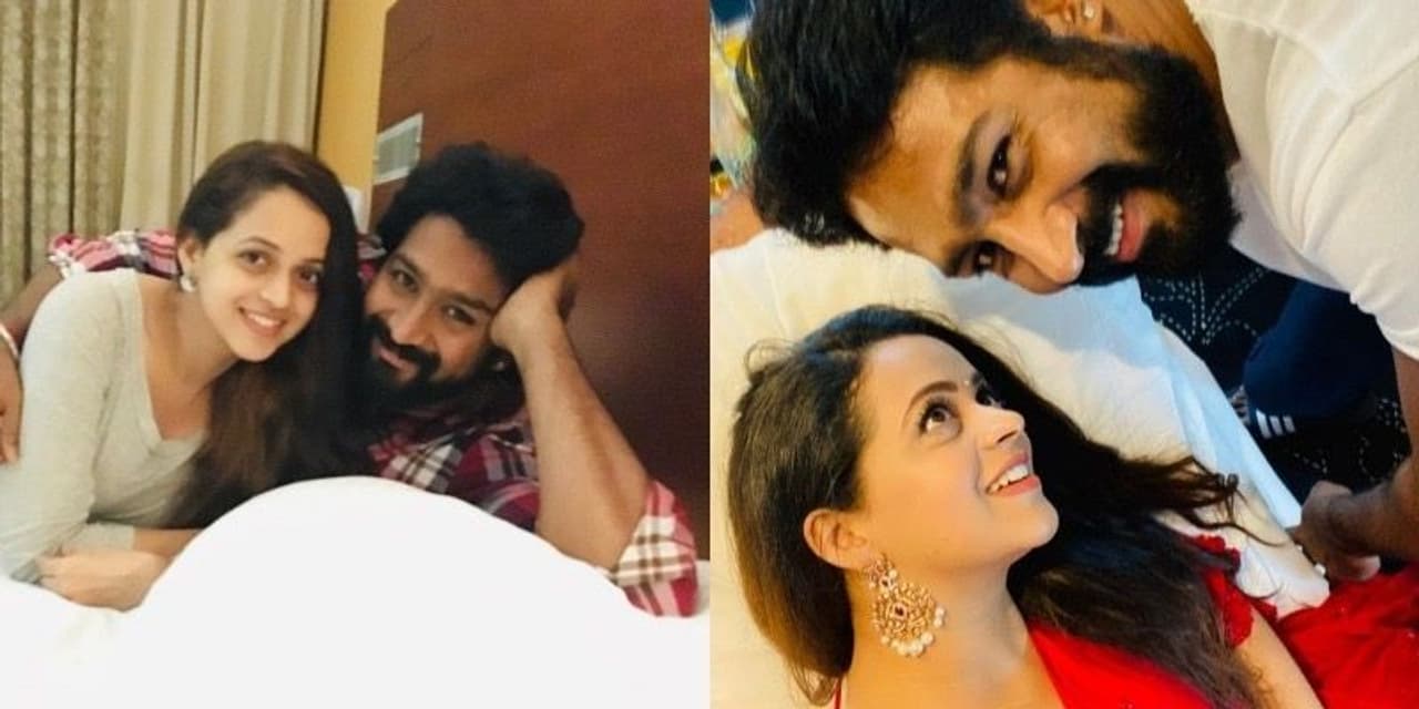 <p>വിവാഹശേഷം ഭർത്താവ് നവീനൊപ്പം ബാംഗ്ലൂരിൽ താമസമാക്കിയ ഭാവന അഭിനയത്തിൽ ഇപ്പോൾ അത്ര സജീവമല്ല. എന്നാലും സോഷ്യല് മീഡിയ വഴി തന്റെ സിനിമാ വിശേഷങ്ങളും ജീവിതത്തിലെ സന്തോഷങ്ങളും പ്രതീക്ഷകളുമെല്ലാം പങ്കുവയ്ക്കാറുണ്ട് ഭാവന. ഭാവനയുടെ ചിത്രങ്ങള്ക്കും കുറിപ്പുകൾക്കുമെല്ലാം പിന്തുണയുമായി ആരാധകരും ഒപ്പമുണ്ട്.(courtesy instagram photos)</p> <p>വിവാഹശേഷം ഭർത്താവ് നവീനൊപ്പം ബാംഗ്ലൂരിൽ താമസമാക്കിയ ഭാവന അഭിനയത്തിൽ ഇപ്പോൾ അത്ര സജീവമല്ല. എന്നാലും സോഷ്യല് മീഡിയ വഴി തന്റെ സിനിമാ വിശേഷങ്ങളും ജീവിതത്തിലെ സന്തോഷങ്ങളും പ്രതീക്ഷകളുമെല്ലാം പങ്കുവയ്ക്കാറുണ്ട് ഭാവന. ഭാവനയുടെ ചിത്രങ്ങള്ക്കും കുറിപ്പുകൾക്കുമെല്ലാം പിന്തുണയുമായി ആരാധകരും ഒപ്പമുണ്ട്.(courtesy instagram photos)</p>