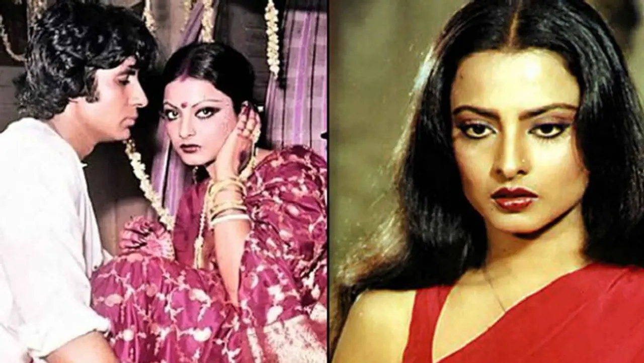 <p>There is a mystery around her life, and it just doesn’t seem to fade away especially because of her alleged relationship with Amitabh Bachchan, Vinod Mehra and many others. Rekha wearing sindhoor without marriage was one of the hot topics discussed in Bollywood.</p> <p>There is a mystery around her life, and it just doesn’t seem to fade away especially because of her alleged relationship with Amitabh Bachchan, Vinod Mehra and many others. Rekha wearing sindhoor without marriage was one of the hot topics discussed in Bollywood.</p>