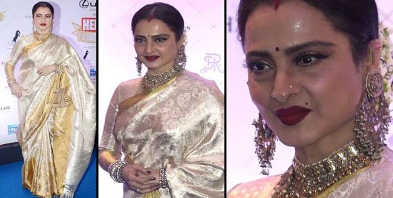 <p>66 ఏళ్ల రేఖ భారతీయ చిత్ర పరిశ్రమలో అత్యంత ప్రతిభావంతులైన నటులలో ఒకరు. ఉమ్రావ్ జాన్ చిత్రంలో ఆమే నటనకు ఉత్తమ నటి జాతీయ అవార్డును కూడా గెలుచుకుంది. <br /> </p> <p>66 ఏళ్ల రేఖ భారతీయ చిత్ర పరిశ్రమలో అత్యంత ప్రతిభావంతులైన నటులలో ఒకరు. ఉమ్రావ్ జాన్ చిత్రంలో ఆమే నటనకు ఉత్తమ నటి జాతీయ అవార్డును కూడా గెలుచుకుంది. <br /> </p>