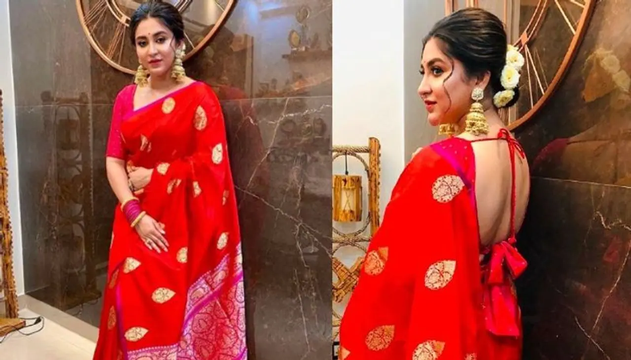 <p>Just a few more days left for Durga puja. everyone is busy shopping for puja. from children to adults, everybody wants to look beautiful in the four days of Durga puja.</p>