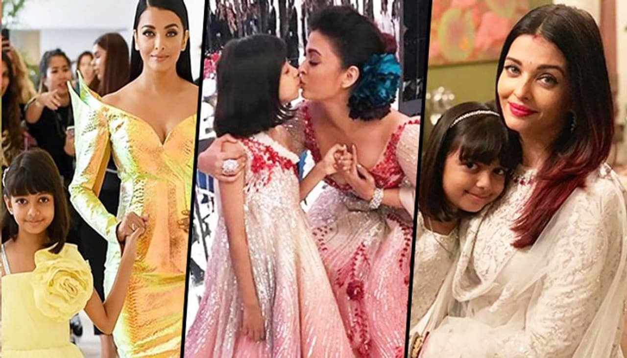 <p>Bollywood's star couple Aishwarya Rai Bachchan and actor Abhishek Bachchan's daughter Aaradhya Bachchan is also one of the cutest star kids of Bollywood.</p> <p>Bollywood's star couple Aishwarya Rai Bachchan and actor Abhishek Bachchan's daughter Aaradhya Bachchan is also one of the cutest star kids of Bollywood.</p>