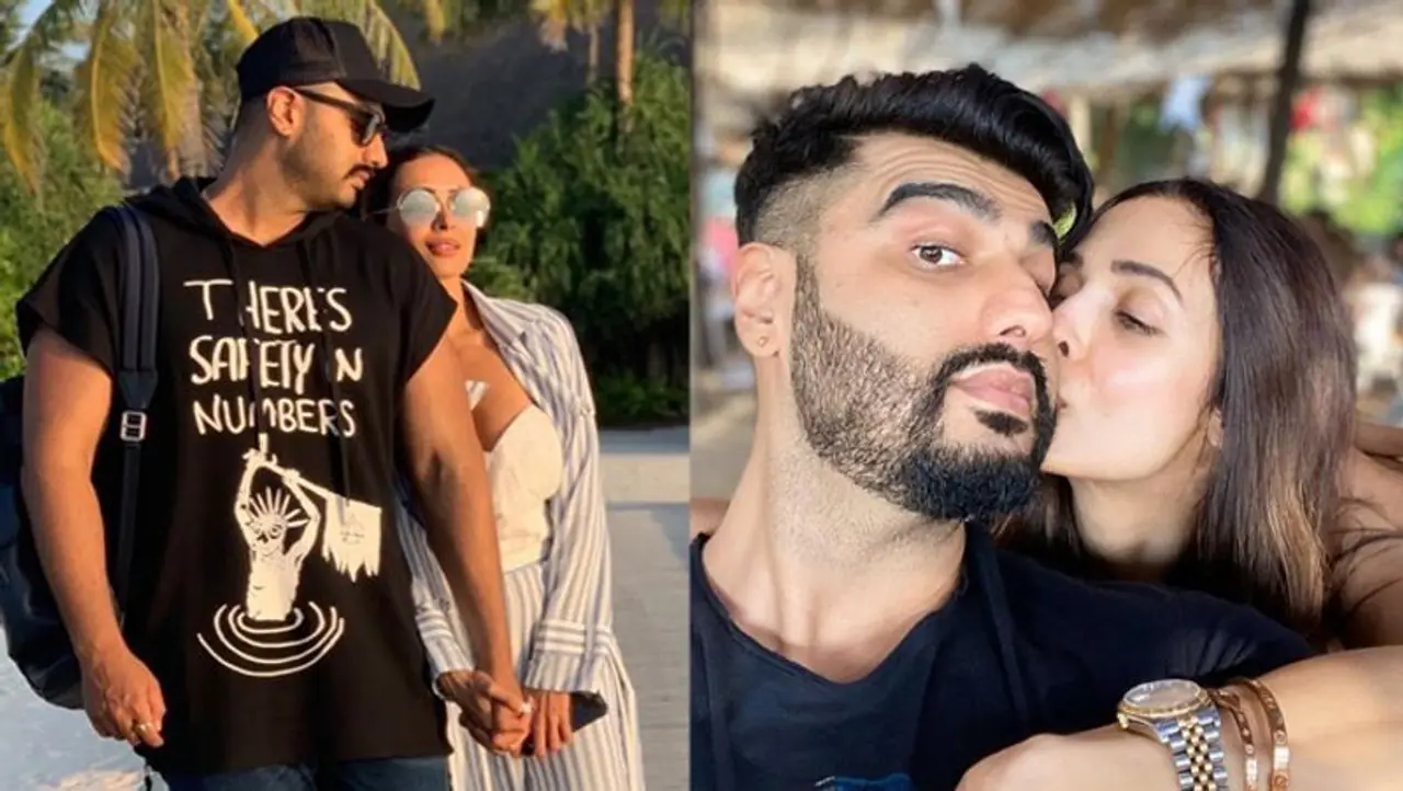 <p>When Arjun Kapoor and Malaika Arora's relationship got public it received mixed comments from the people, especially negative criticism from the netizens. The two love birds were called for shocking age difference and many such things. Though they fought all the ill comments stood true to their love.</p><p>&nbsp;</p>