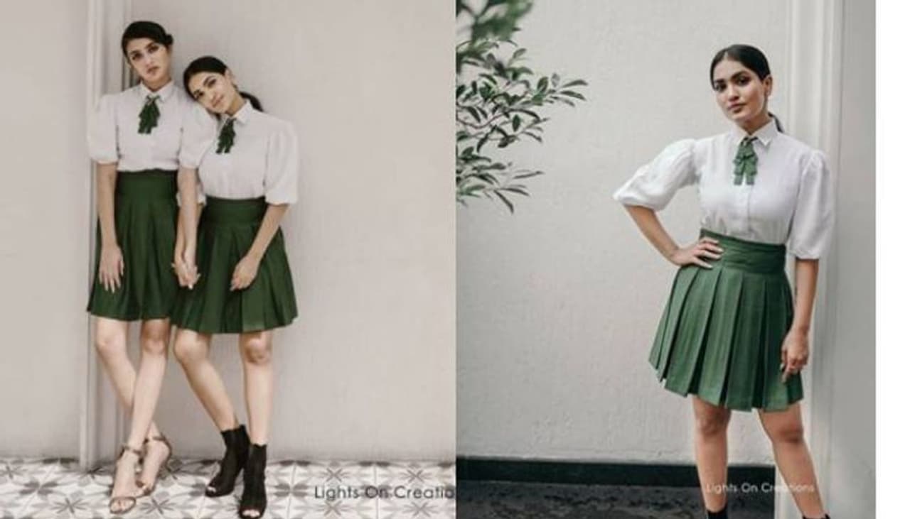 <p>ഒരേ പോലുള്ള വസ്ത്രത്തിലാണ് സാനിയയും പ്രിയയും. ഇന്സ്റ്റഗ്രാമിലൂടെയാണ് ചിത്രങ്ങള് പ്രചരിക്കുന്നത്. <br /> </p> <p>ഒരേ പോലുള്ള വസ്ത്രത്തിലാണ് സാനിയയും പ്രിയയും. ഇന്സ്റ്റഗ്രാമിലൂടെയാണ് ചിത്രങ്ങള് പ്രചരിക്കുന്നത്. <br /> </p>