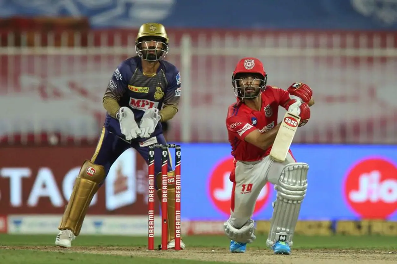 <p style="text align: justify;">Mandeep Singh played a heroic knock of an unbeaten 66, as he allowed Kings XI Punjab (KXIP) to tame his former side Kolkata Knight Riders (KKR), in Match 46 of the Indian Premier League (IPL) 2020 in Sharjah. The win also allowed KXIP to claim the fourth spot in the table, thus going past KKR.</p> <p style="text align: justify;">Mandeep Singh played a heroic knock of an unbeaten 66, as he allowed Kings XI Punjab (KXIP) to tame his former side Kolkata Knight Riders (KKR), in Match 46 of the Indian Premier League (IPL) 2020 in Sharjah. The win also allowed KXIP to claim the fourth spot in the table, thus going past KKR.</p>