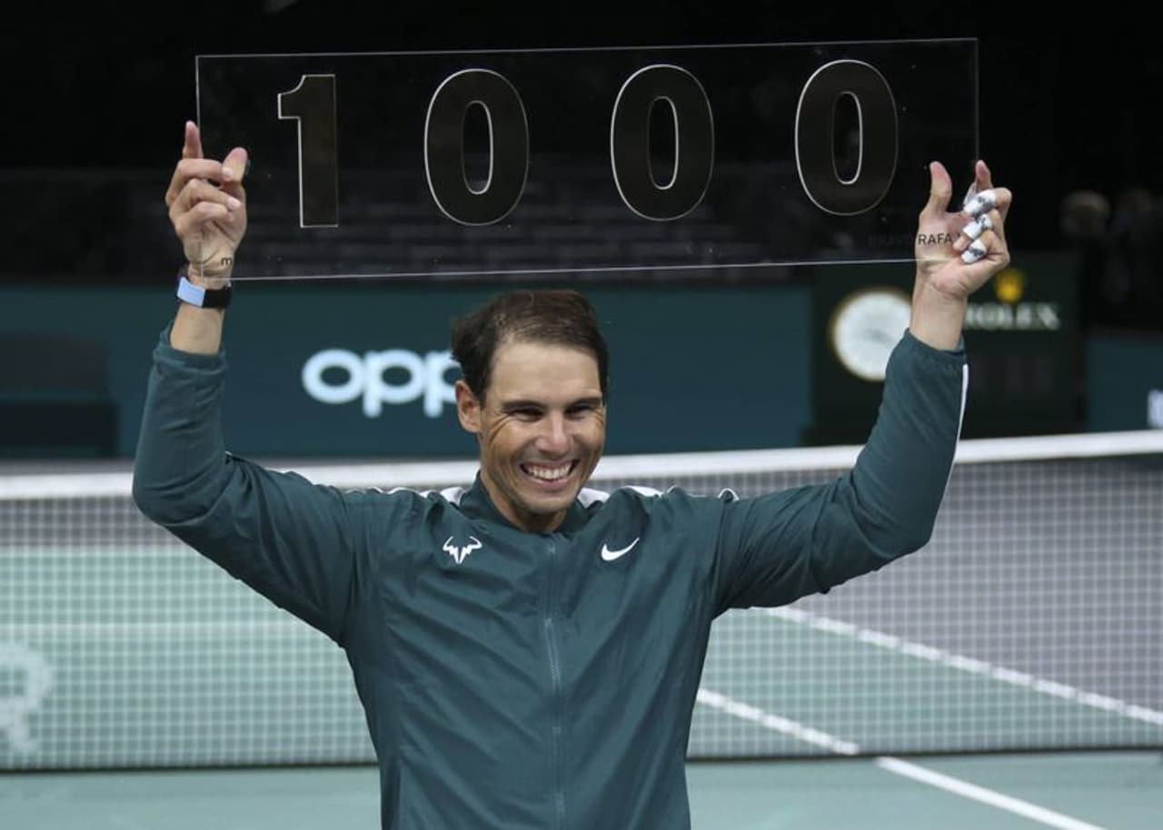 <p>Spain's Rafael Nadal came up with a hard fought performance on hard court, as he beat fellow countryman Feliciano Lopez in Round 2 of the Paris Masters 2020. With this win, Nadal scripted an incredible feat.</p> <p>Spain's Rafael Nadal came up with a hard fought performance on hard court, as he beat fellow countryman Feliciano Lopez in Round 2 of the Paris Masters 2020. With this win, Nadal scripted an incredible feat.</p>