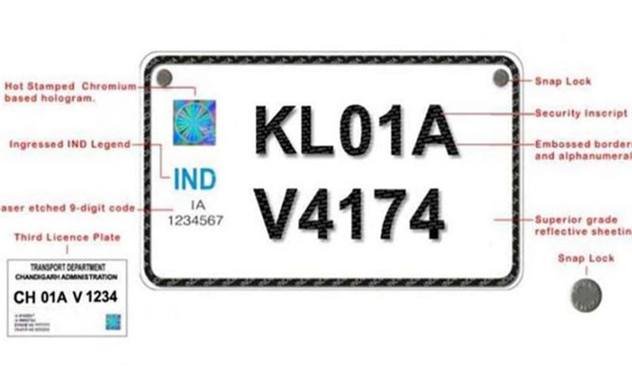 <p>ಮೋಟಾರು ವಾಹನ ನಿಯಮದಲ್ಲಿ ನಂಬರ್ ರಿಜಿಸ್ಟ್ರೇಶನ್ ಪ್ಲೇಟ್ ಕುರಿತು ಸ್ಪಷ್ಟವಾಗಿ ಹೇಳಲಾಗಿದೆ. ನಿಯಮದ ಪ್ರಕಾರ ಸರ್ಕಾರ ಹೇಳಿರುವ IND ನಂಬರ್ ಪ್ಲೇಟ್ ಹಾಕಿಸಬೇಕು.&nbsp;</p>
