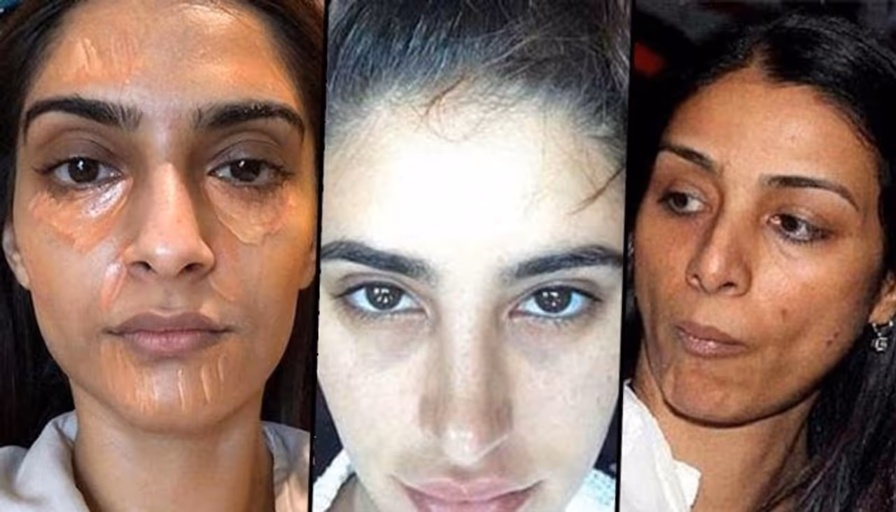 <p>ಬಾಲಿವುಡ್ನ ನಟಿಯರ ವಿತೌಟ್ ಮೇಕಪ್ ಫೋಟೋಗಳು ಇಂಟರ್ನೆಟ್ನಲ್ಲಿ ಹರಿದಾಡುತ್ತಿವೆ. ಹೇಗೆ ಕಾಣುತ್ತಾರೆ ನೊಡಿ ನಿಮ್ಮ ಫೇವರೇಟ್ ಹೀರೊಯಿನ್ಗಳು. </p> <p>ಬಾಲಿವುಡ್ನ ನಟಿಯರ ವಿತೌಟ್ ಮೇಕಪ್ ಫೋಟೋಗಳು ಇಂಟರ್ನೆಟ್ನಲ್ಲಿ ಹರಿದಾಡುತ್ತಿವೆ. ಹೇಗೆ ಕಾಣುತ್ತಾರೆ ನೊಡಿ ನಿಮ್ಮ ಫೇವರೇಟ್ ಹೀರೊಯಿನ್ಗಳು. </p>